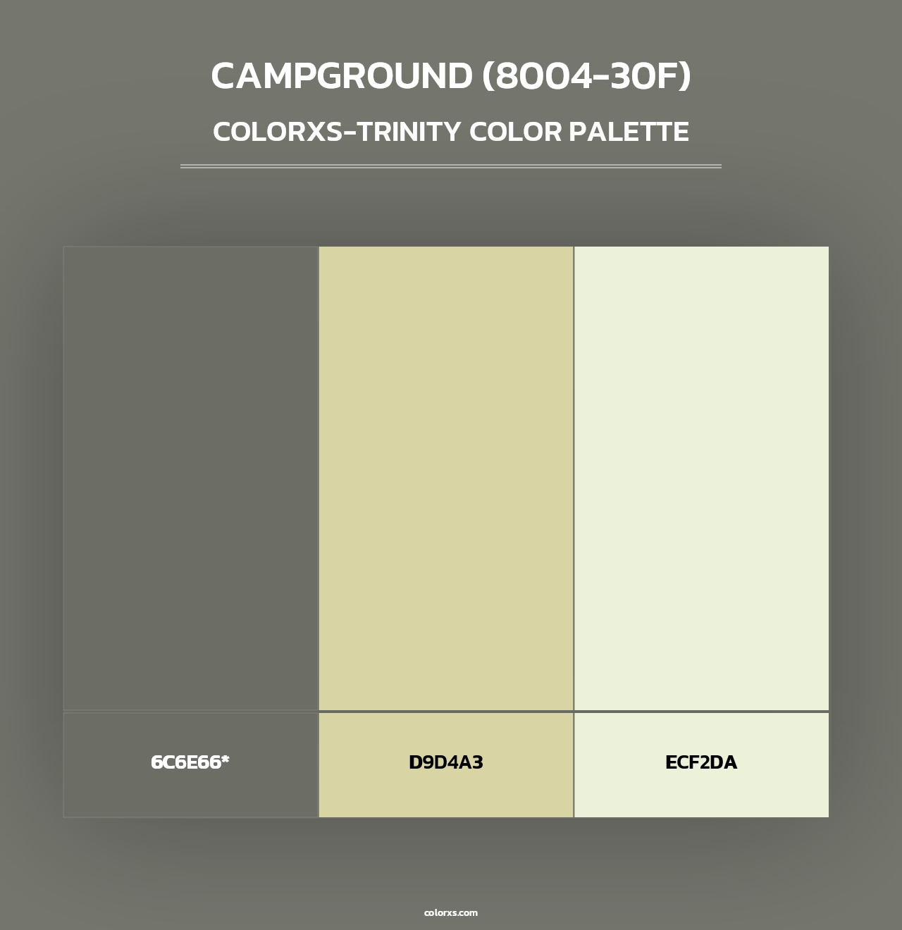 Campground (8004-30F) - Colorxs Trinity Palette