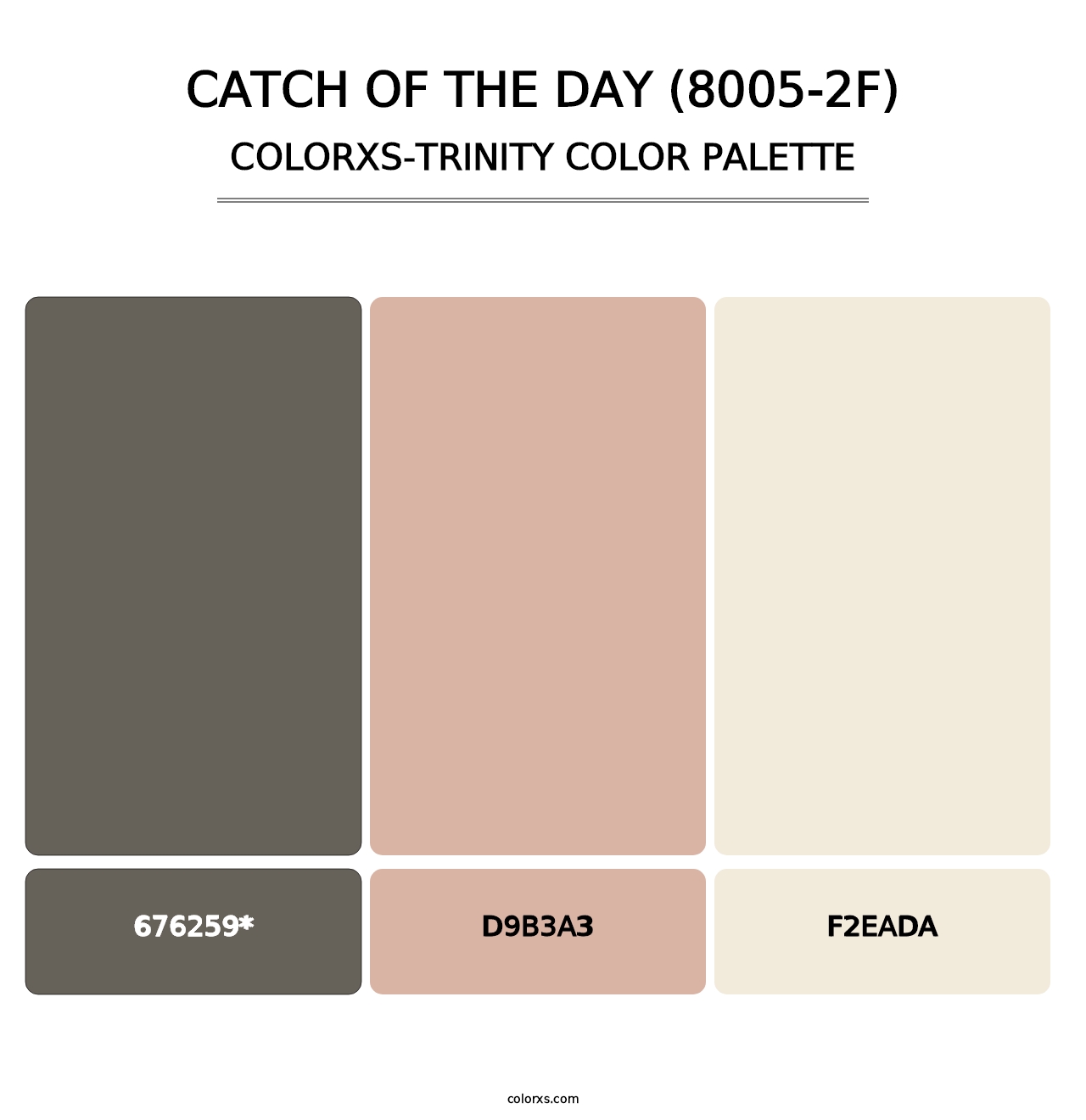 Catch of the Day (8005-2F) - Colorxs Trinity Palette