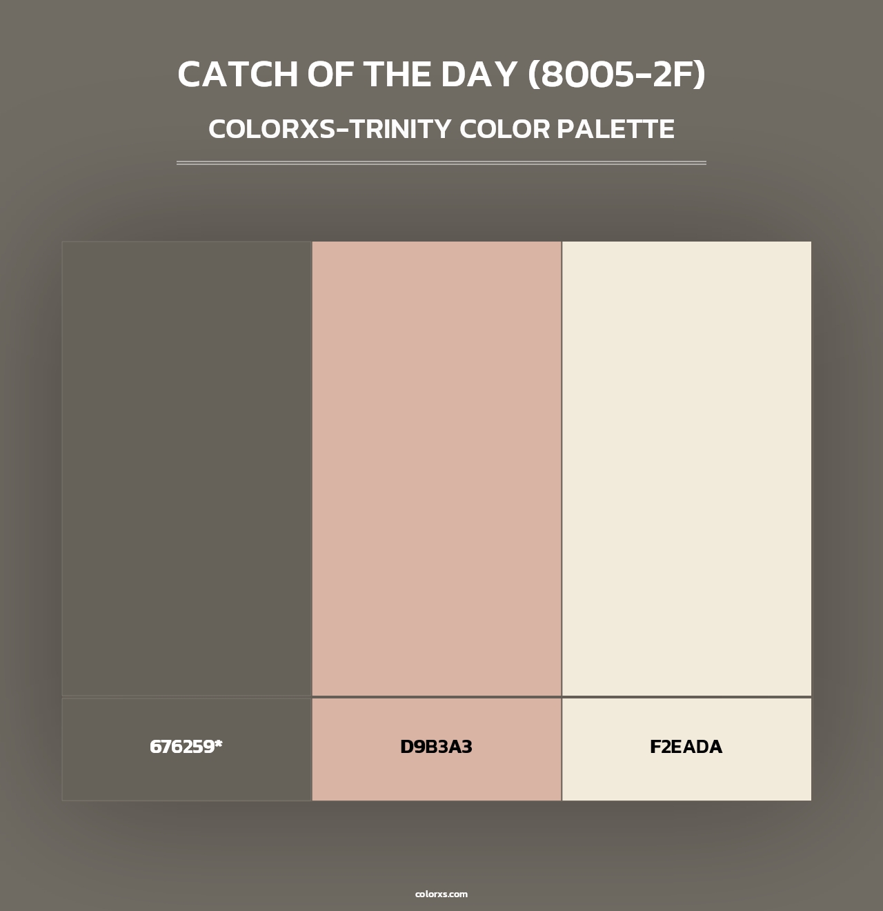 Catch of the Day (8005-2F) - Colorxs Trinity Palette