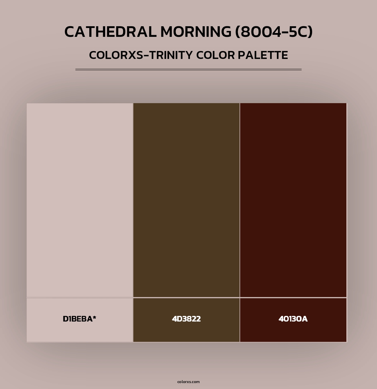 Cathedral Morning (8004-5C) - Colorxs Trinity Palette