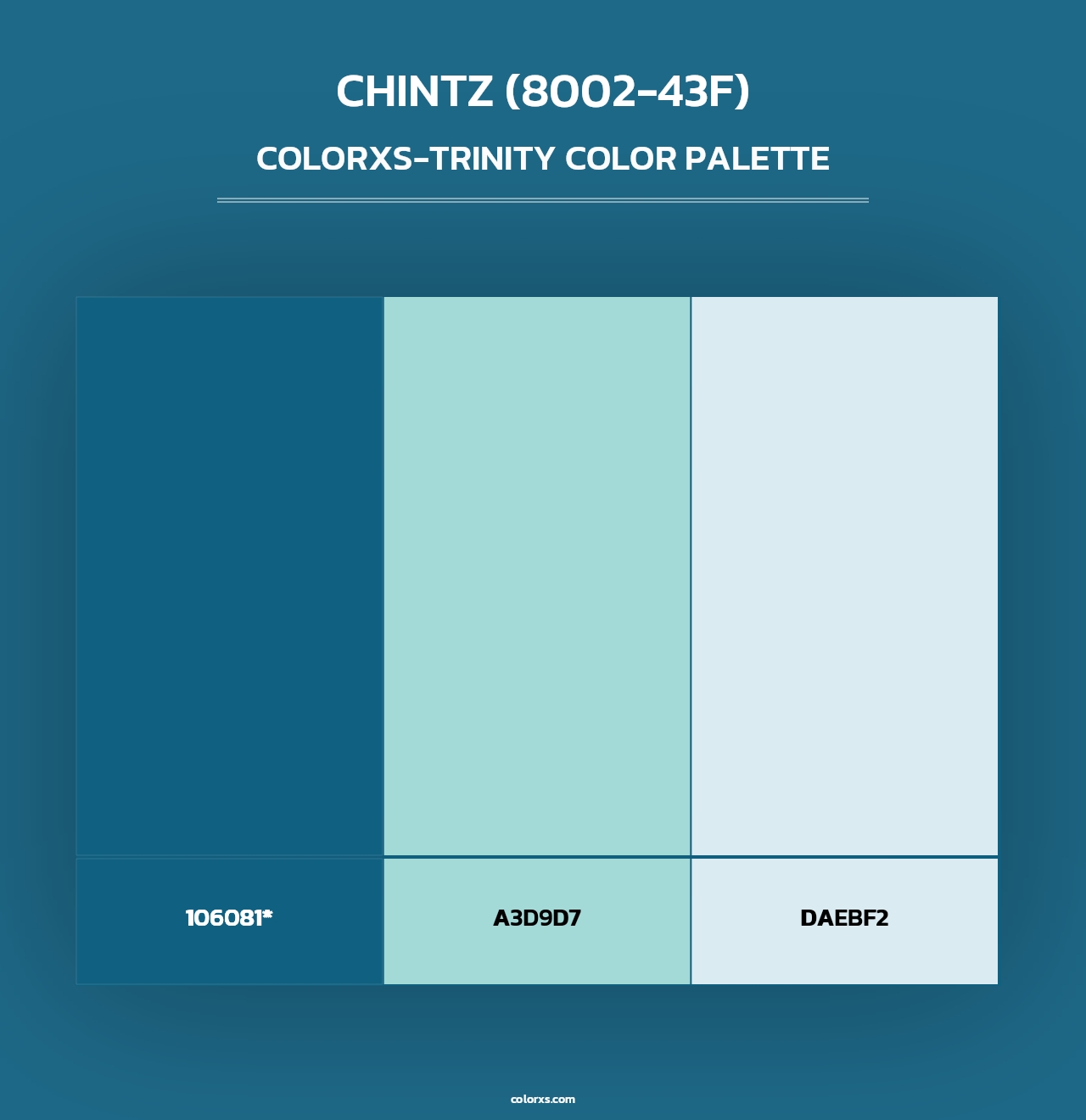 Chintz (8002-43F) - Colorxs Trinity Palette