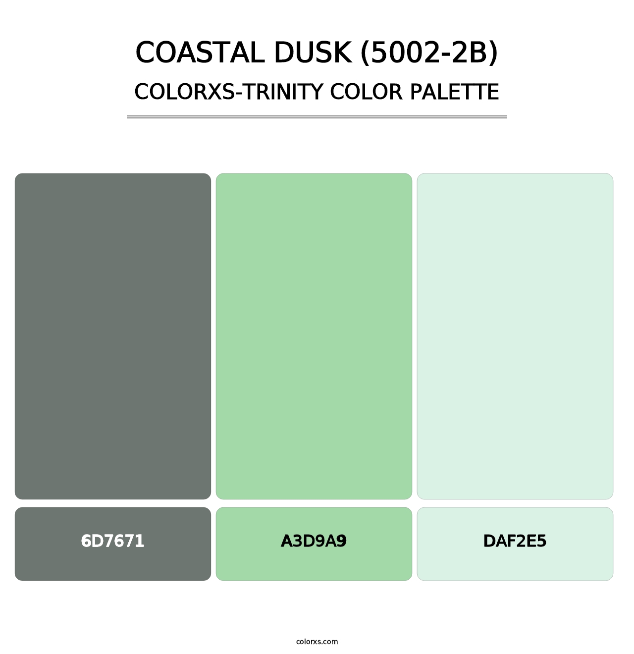 Coastal Dusk (5002-2B) - Colorxs Trinity Palette