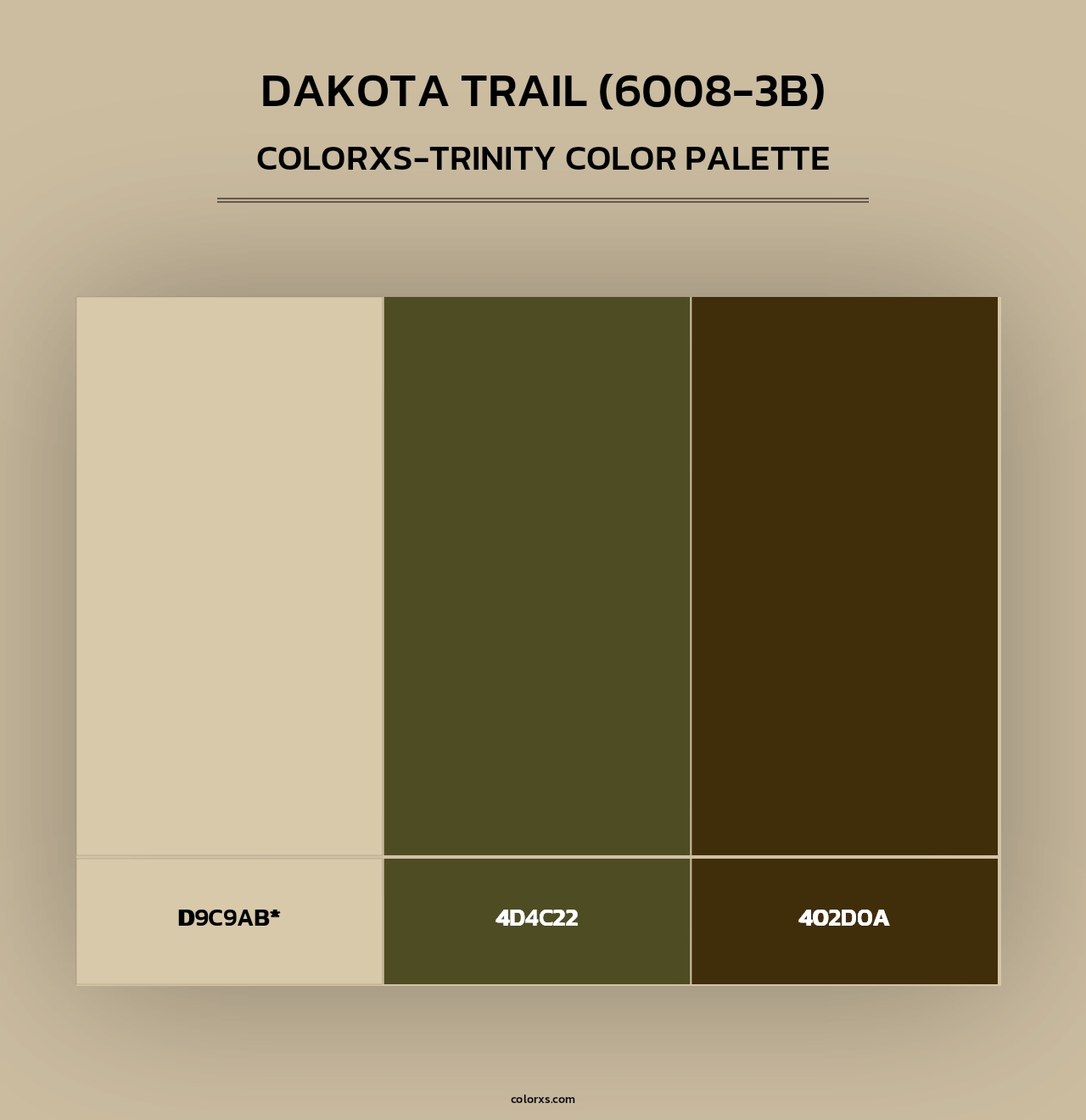 Dakota Trail (6008-3B) - Colorxs Trinity Palette