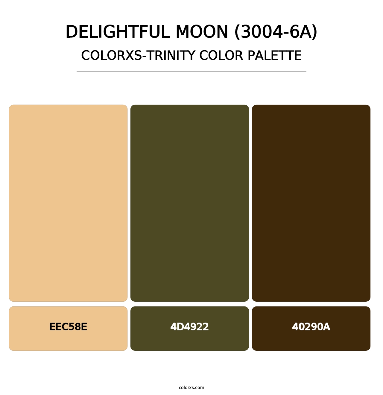 Delightful Moon (3004-6A) - Colorxs Trinity Palette