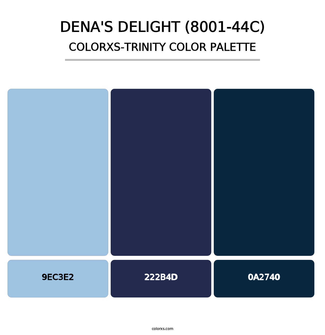 Dena's Delight (8001-44C) - Colorxs Trinity Palette