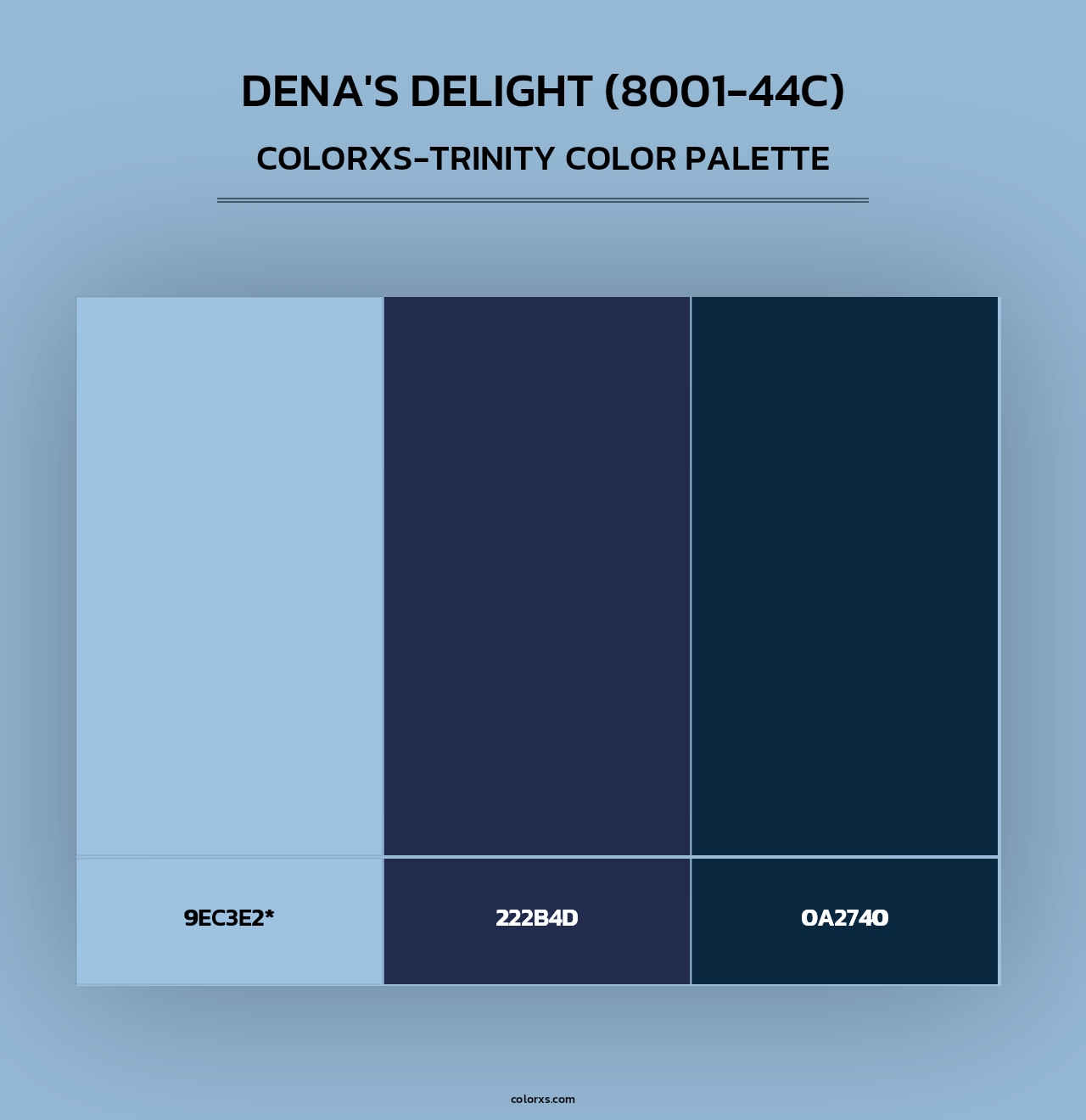 Dena's Delight (8001-44C) - Colorxs Trinity Palette