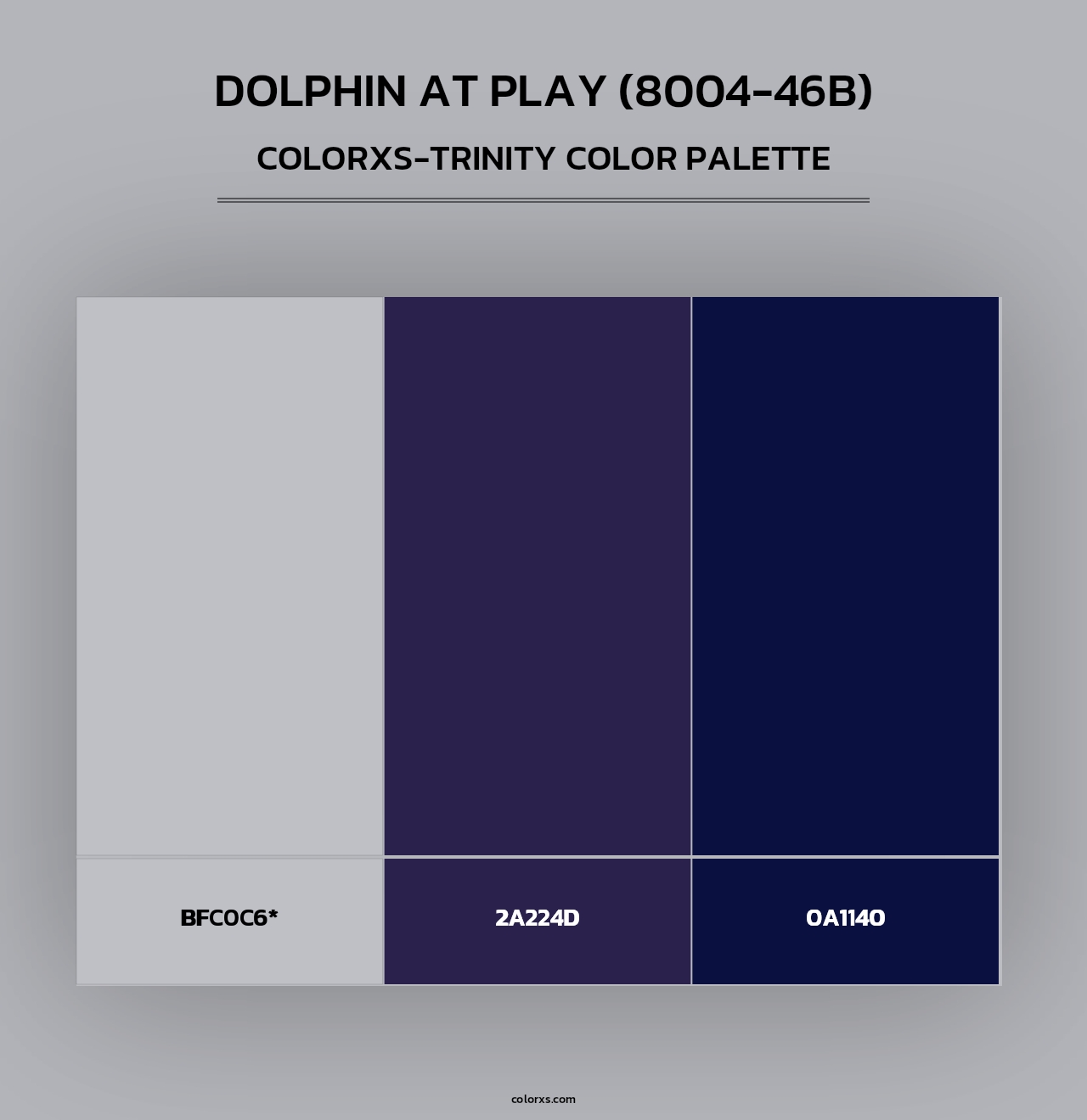 Dolphin at Play (8004-46B) - Colorxs Trinity Palette