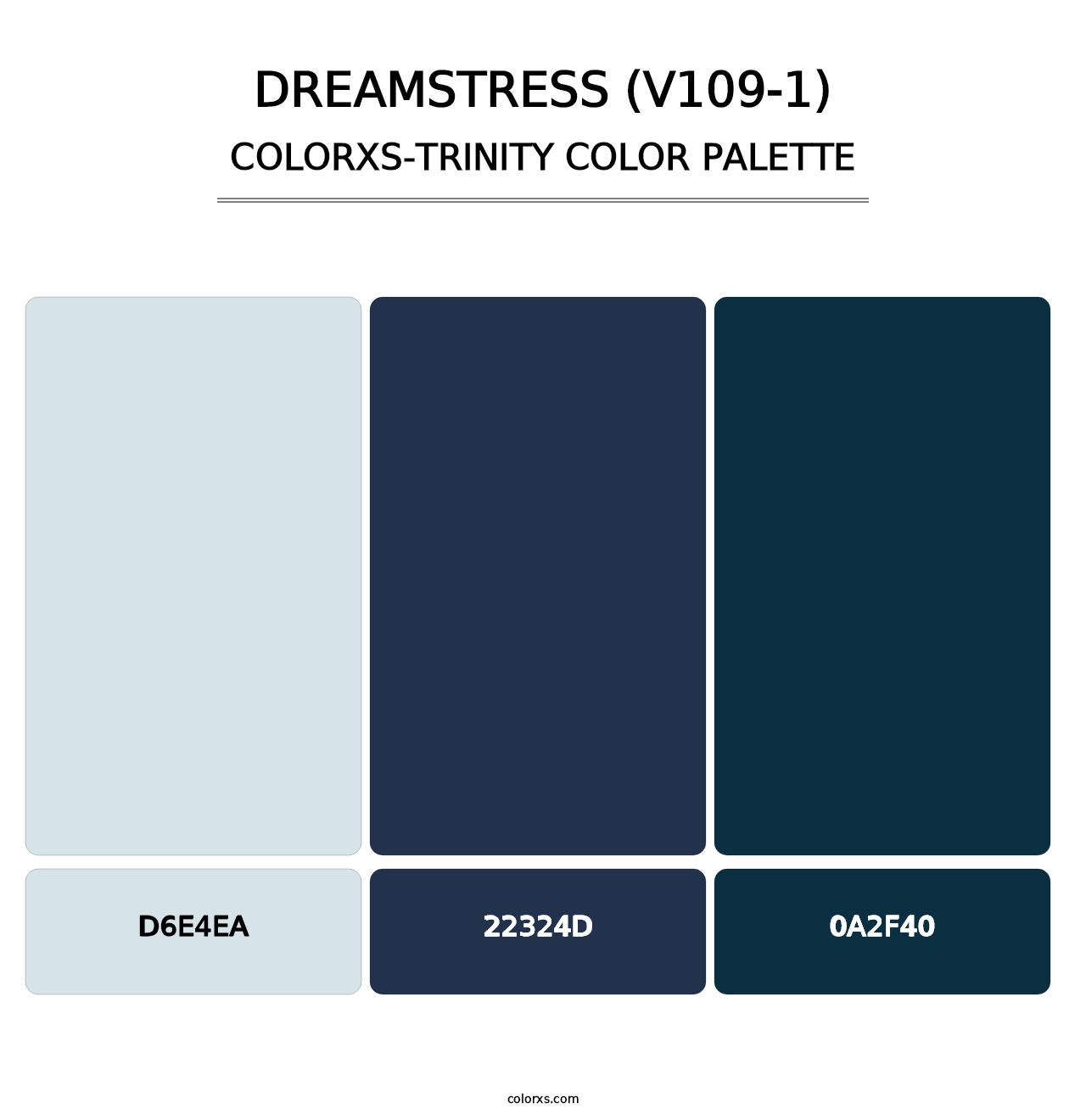Dreamstress (V109-1) - Colorxs Trinity Palette