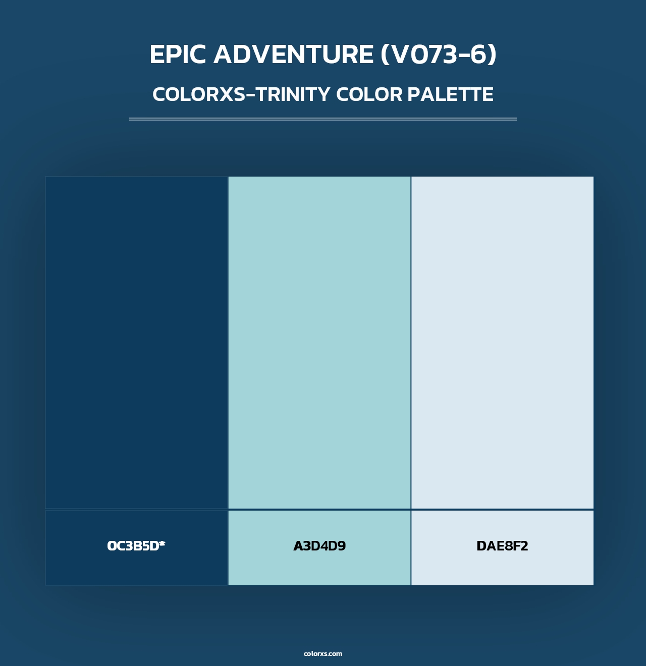 Epic Adventure (V073-6) - Colorxs Trinity Palette