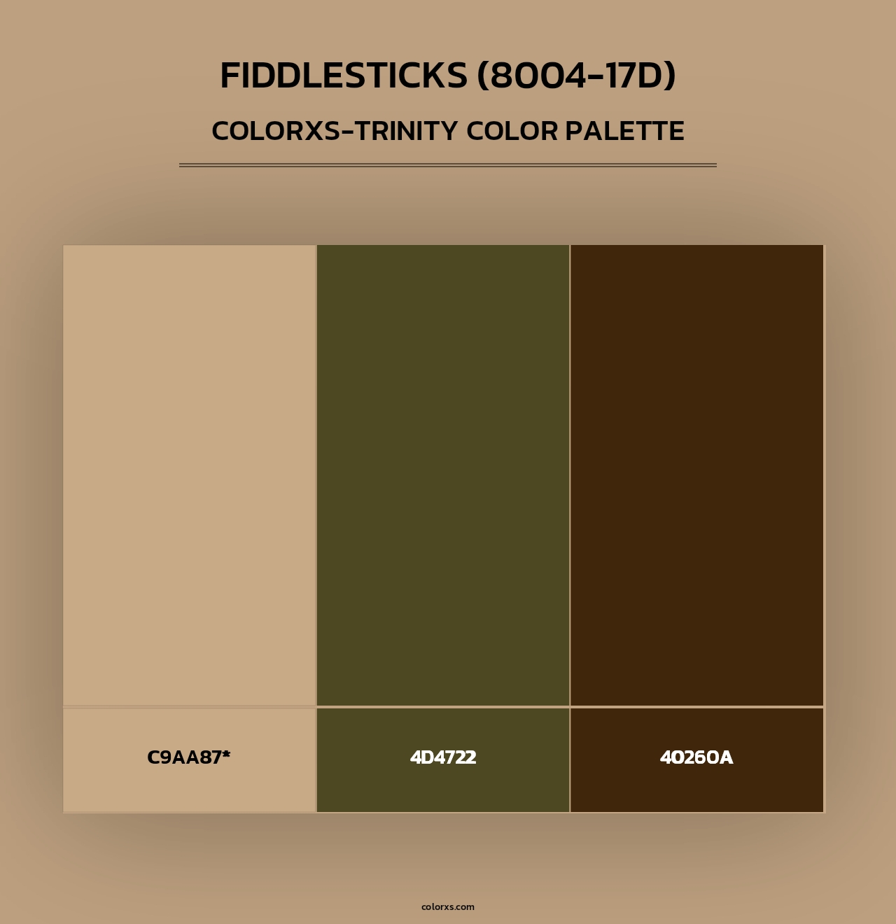 Fiddlesticks (8004-17D) - Colorxs Trinity Palette