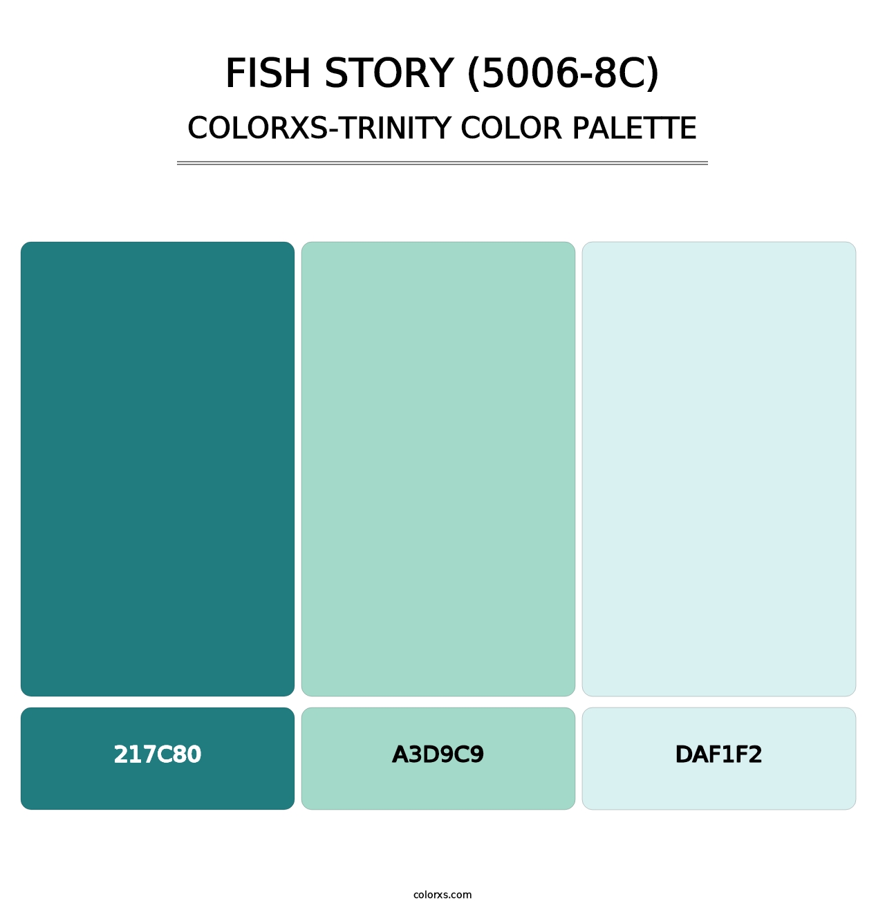 Fish Story (5006-8C) - Colorxs Trinity Palette