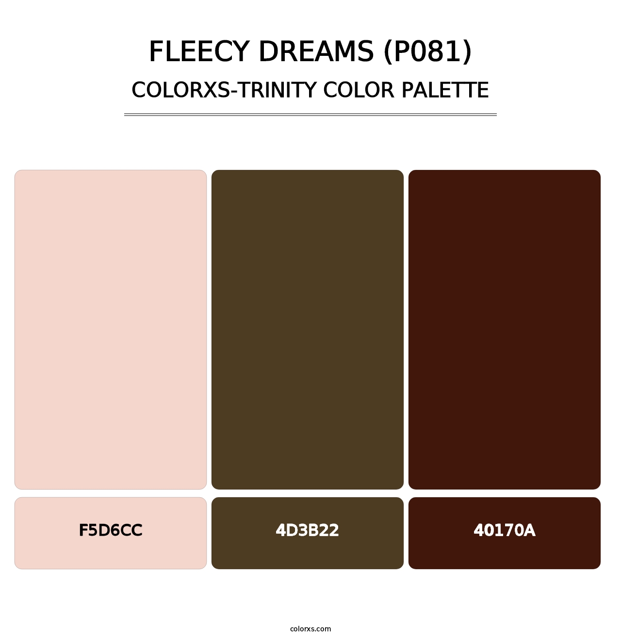 Fleecy Dreams (P081) - Colorxs Trinity Palette