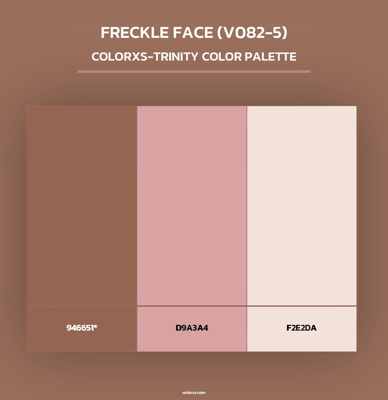Freckle Face (V082-5) - Colorxs Trinity Palette