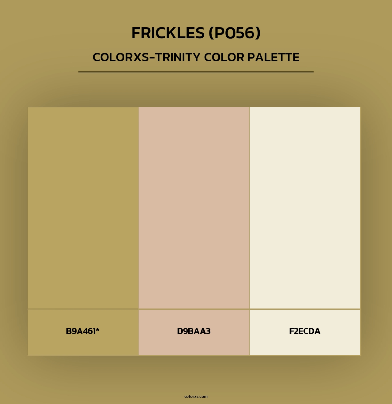 Frickles (P056) - Colorxs Trinity Palette
