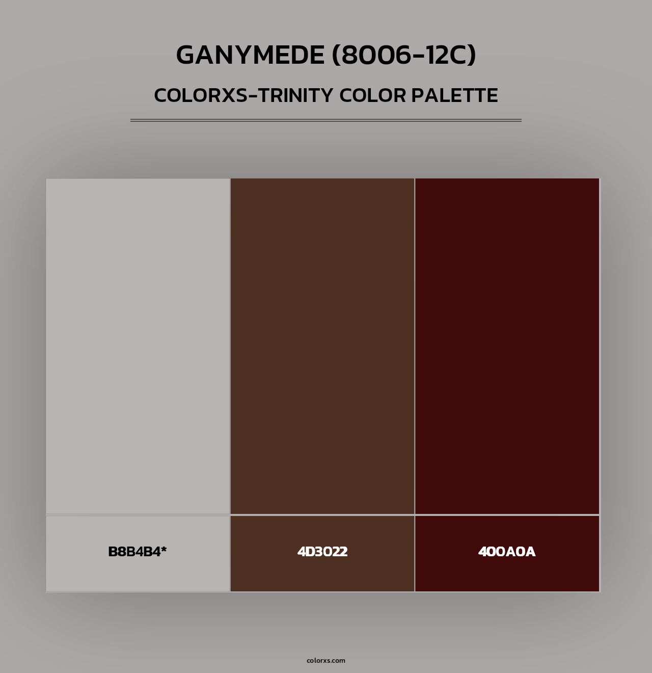 Ganymede (8006-12C) - Colorxs Trinity Palette