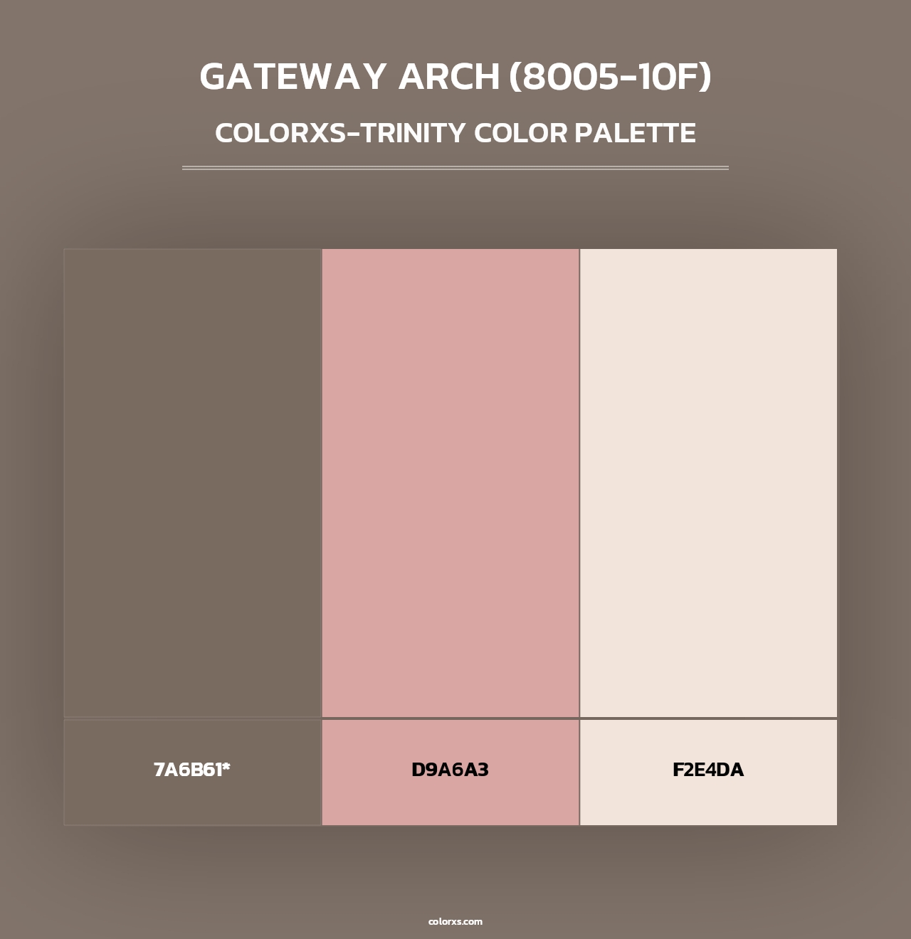Gateway Arch (8005-10F) - Colorxs Trinity Palette