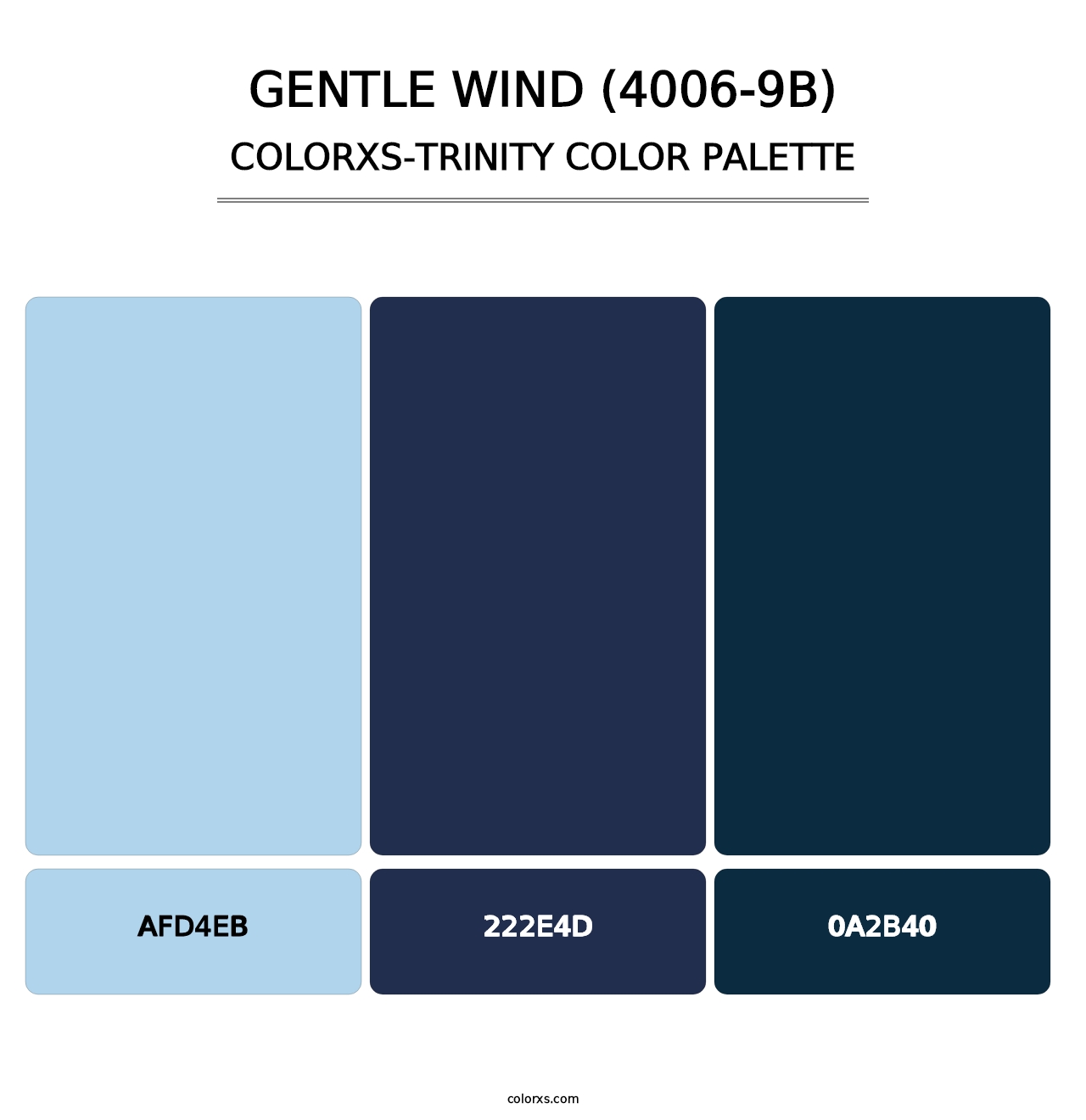 Gentle Wind (4006-9B) - Colorxs Trinity Palette