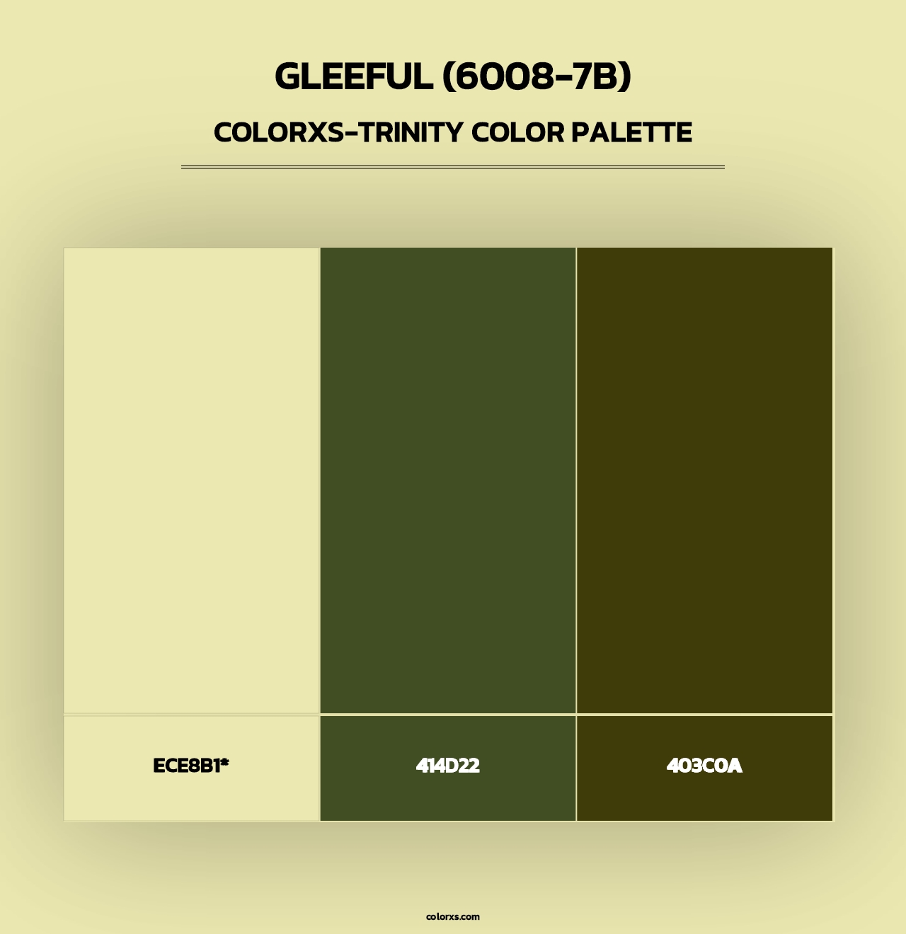 Gleeful (6008-7B) - Colorxs Trinity Palette