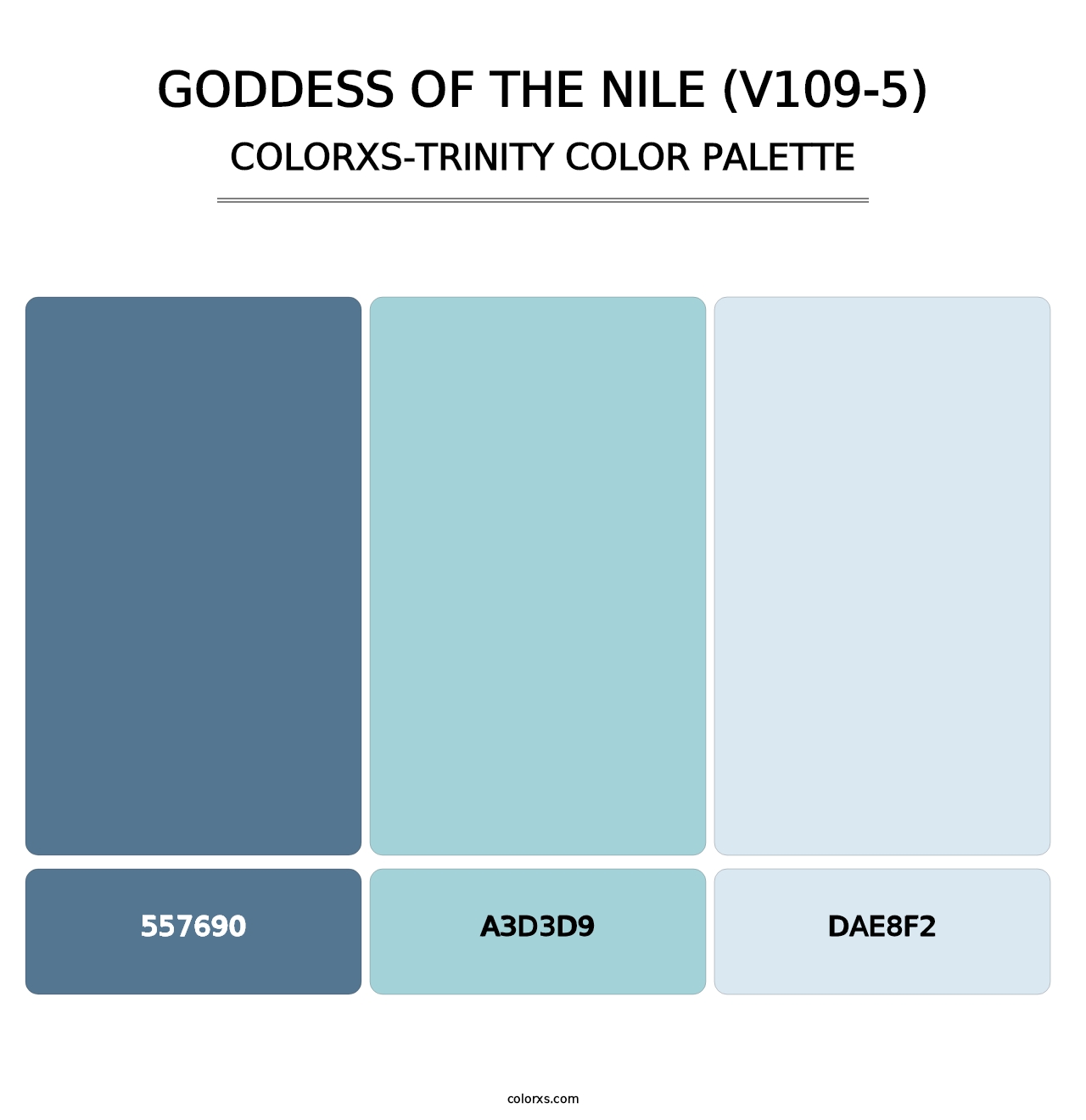 Goddess of the Nile (V109-5) - Colorxs Trinity Palette