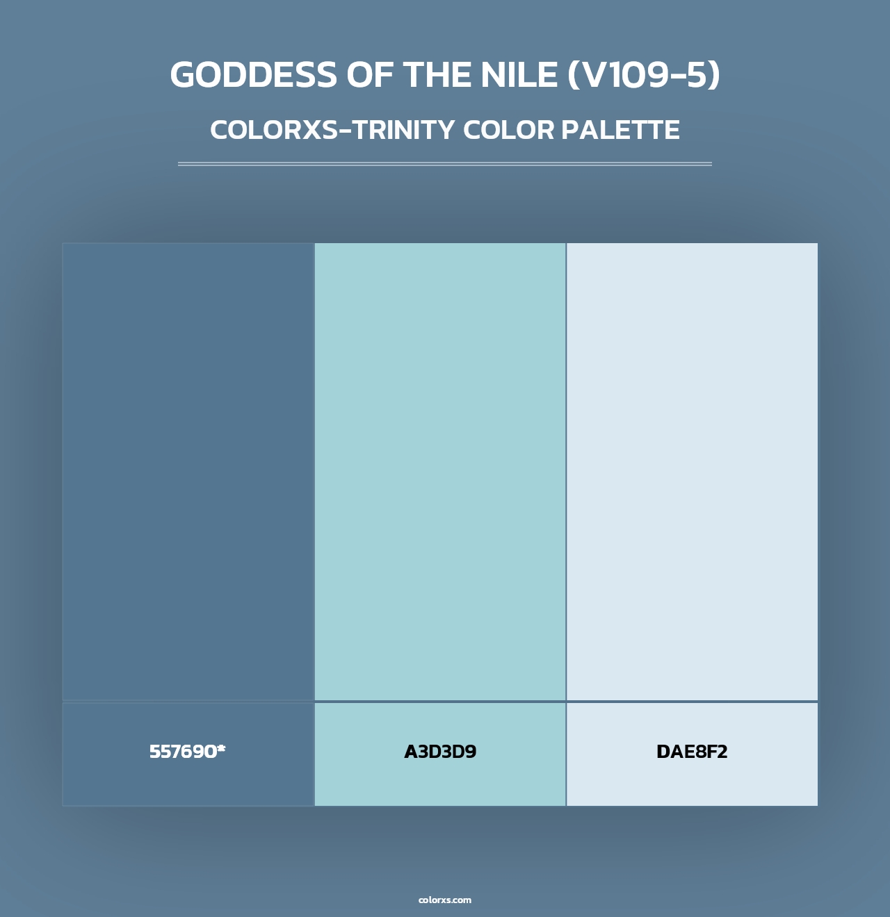Goddess of the Nile (V109-5) - Colorxs Trinity Palette