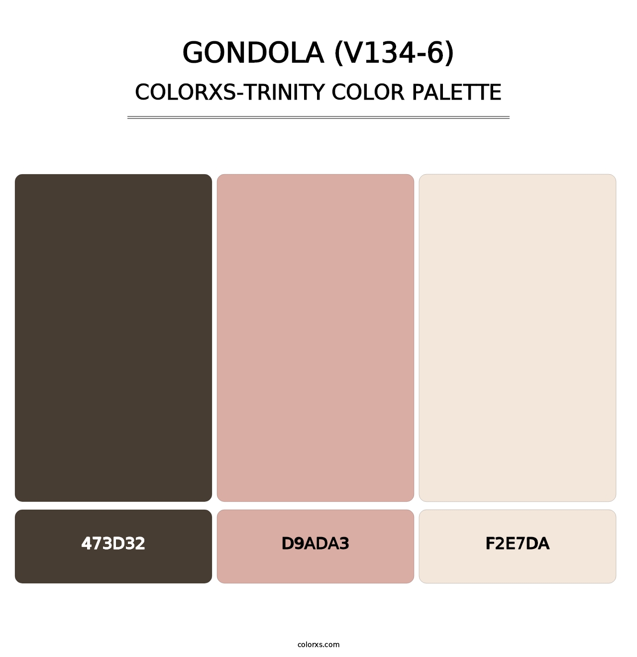 Gondola (V134-6) - Colorxs Trinity Palette