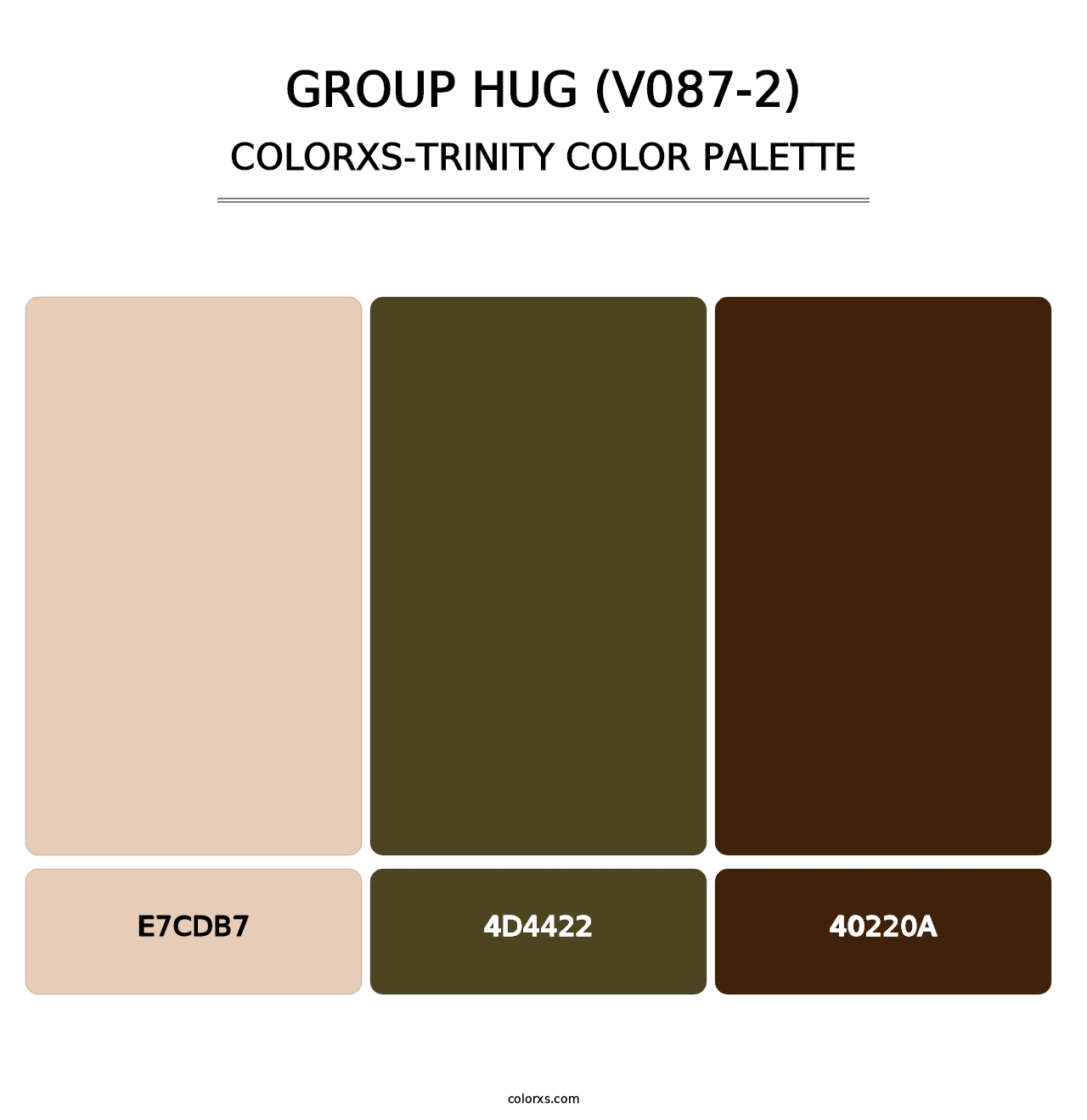 Group Hug (V087-2) - Colorxs Trinity Palette