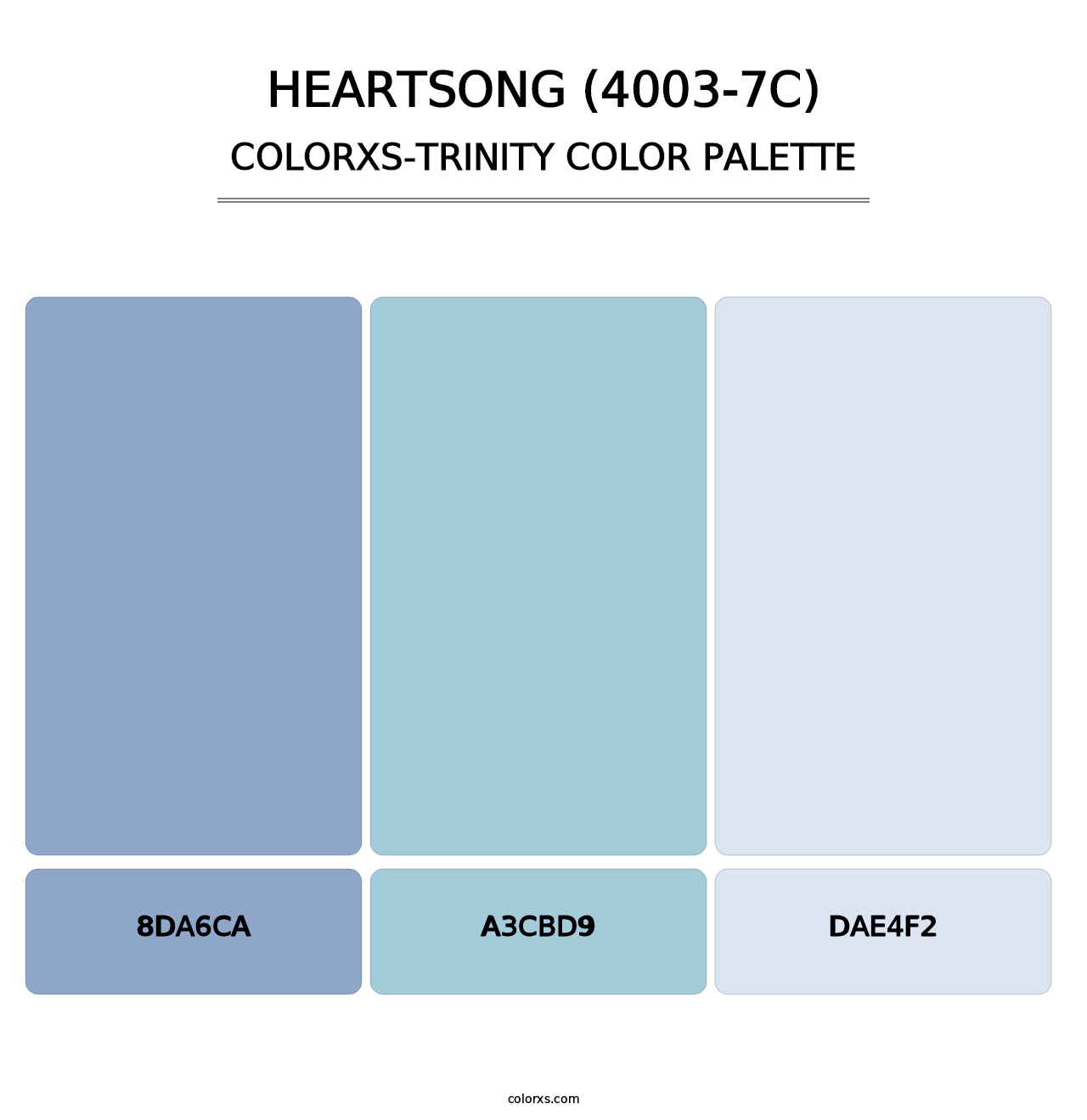 Heartsong (4003-7C) - Colorxs Trinity Palette