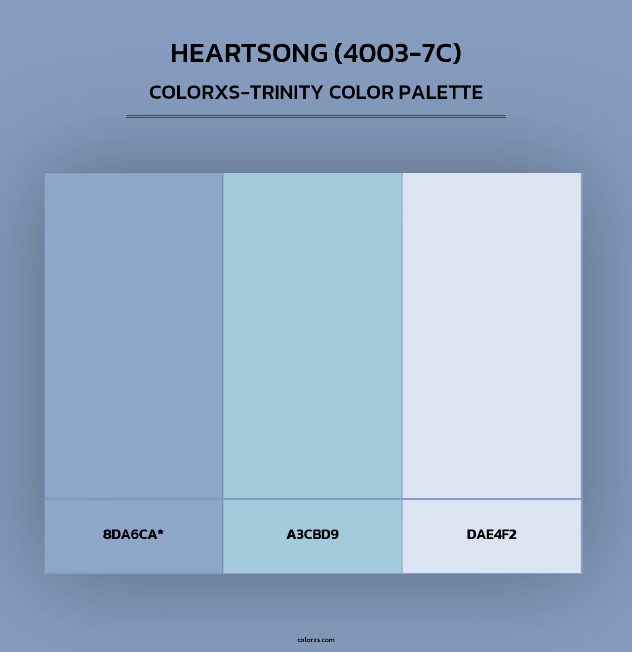 Heartsong (4003-7C) - Colorxs Trinity Palette