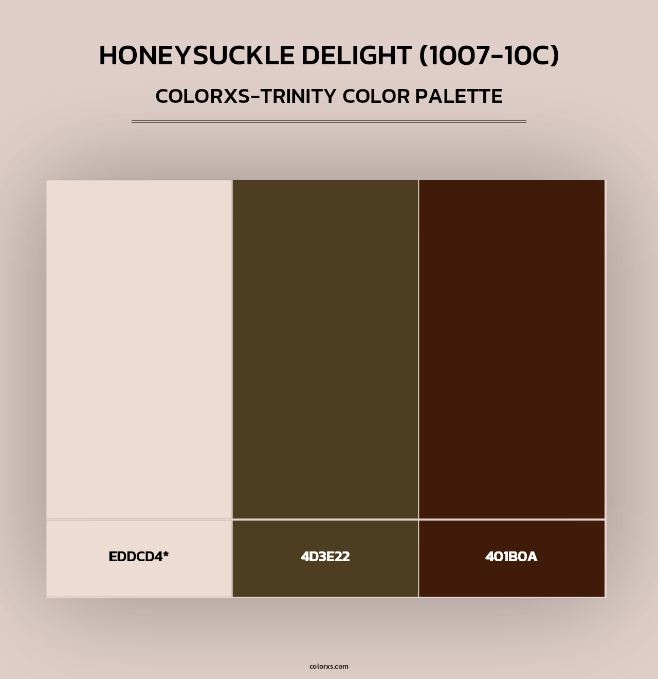 Honeysuckle Delight (1007-10C) - Colorxs Trinity Palette
