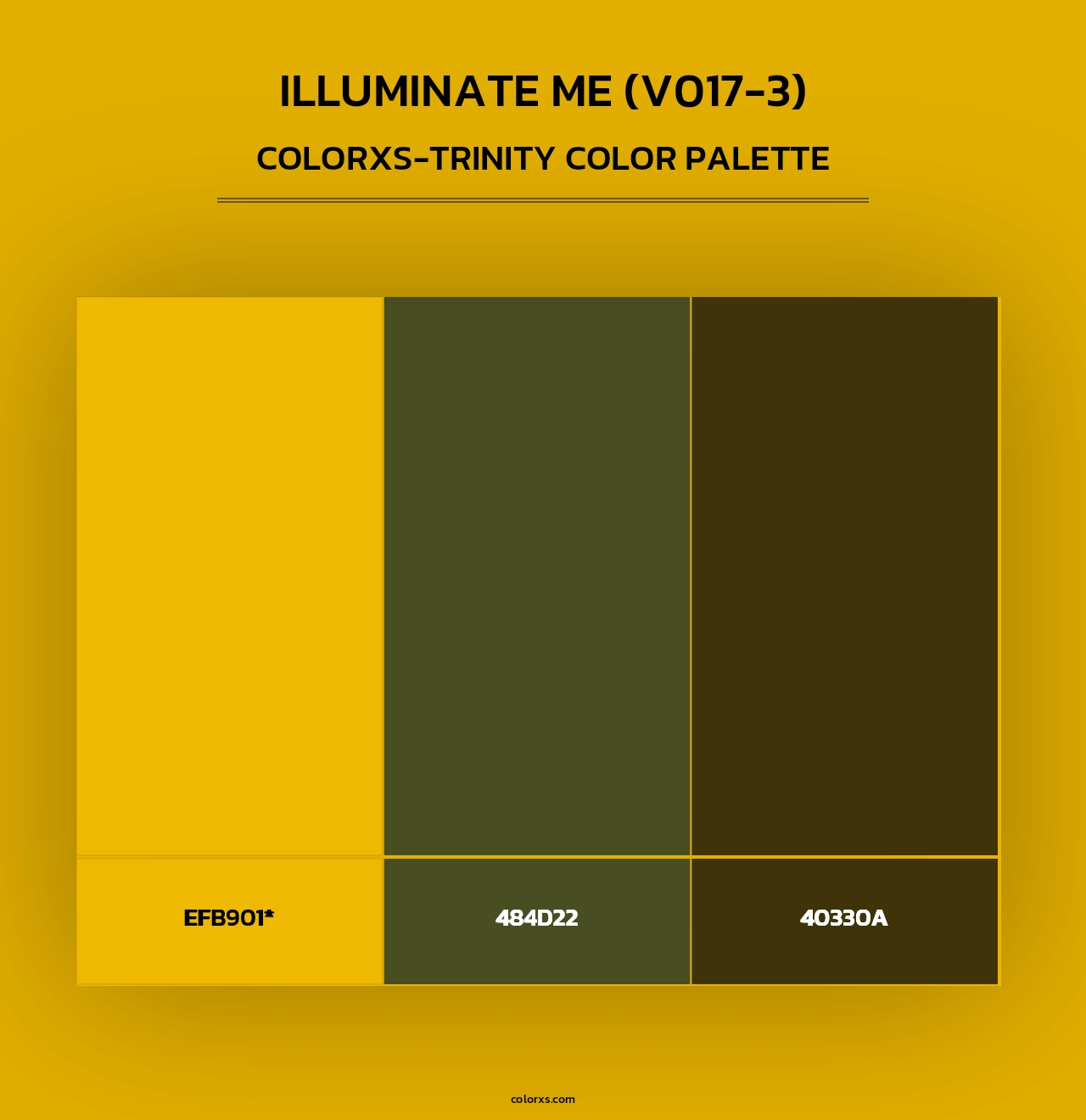 Illuminate Me (V017-3) - Colorxs Trinity Palette