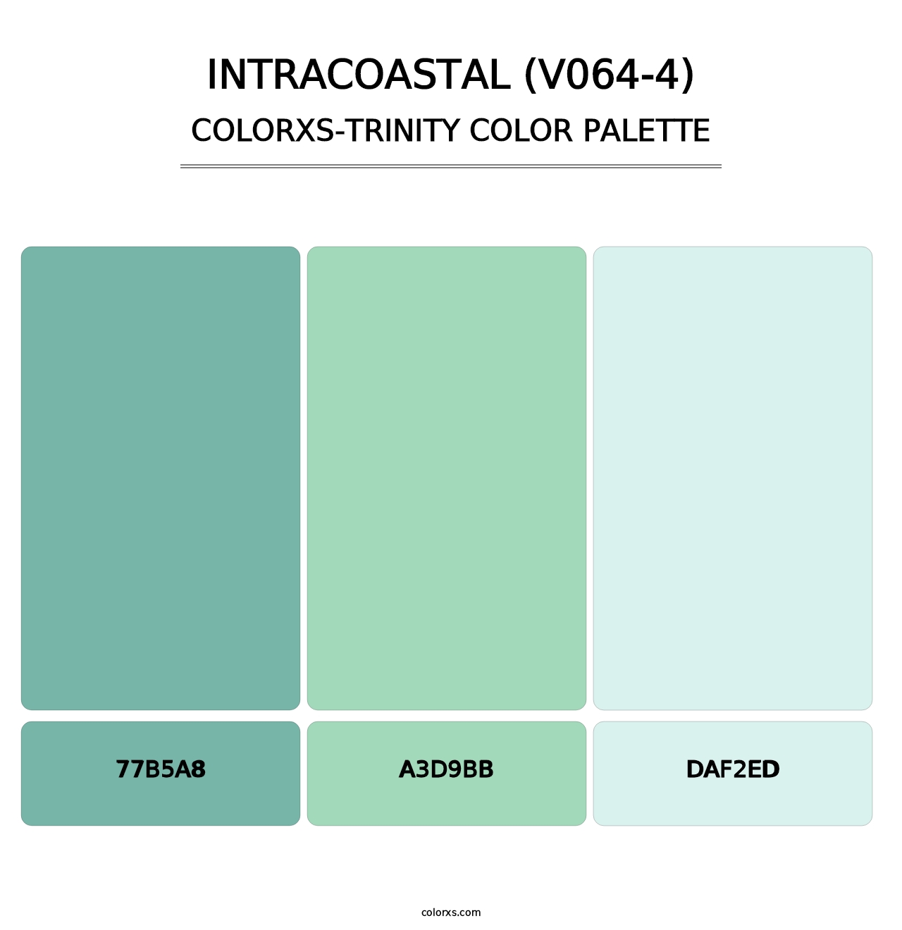 Intracoastal (V064-4) - Colorxs Trinity Palette
