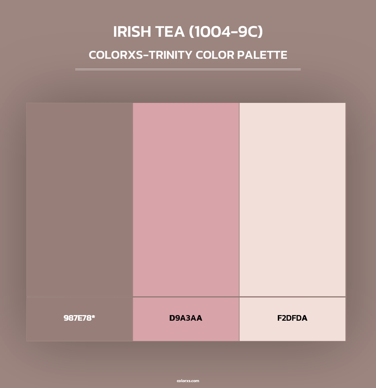 Irish Tea (1004-9C) - Colorxs Trinity Palette