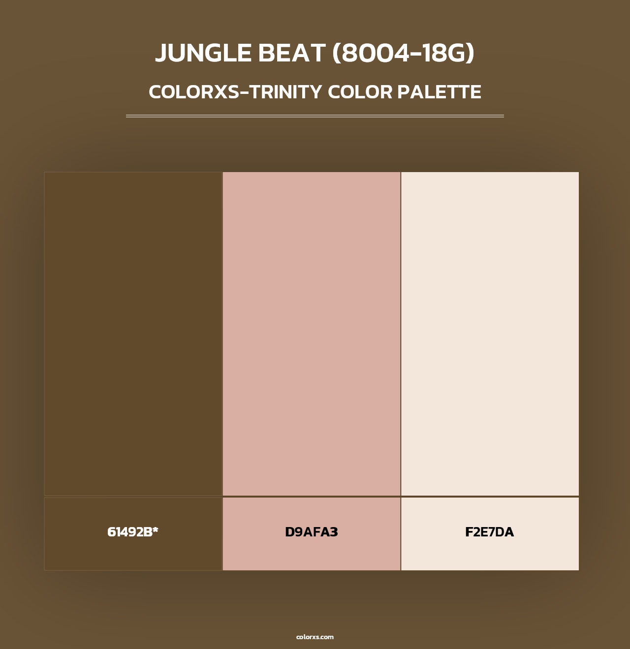 Jungle Beat (8004-18G) - Colorxs Trinity Palette