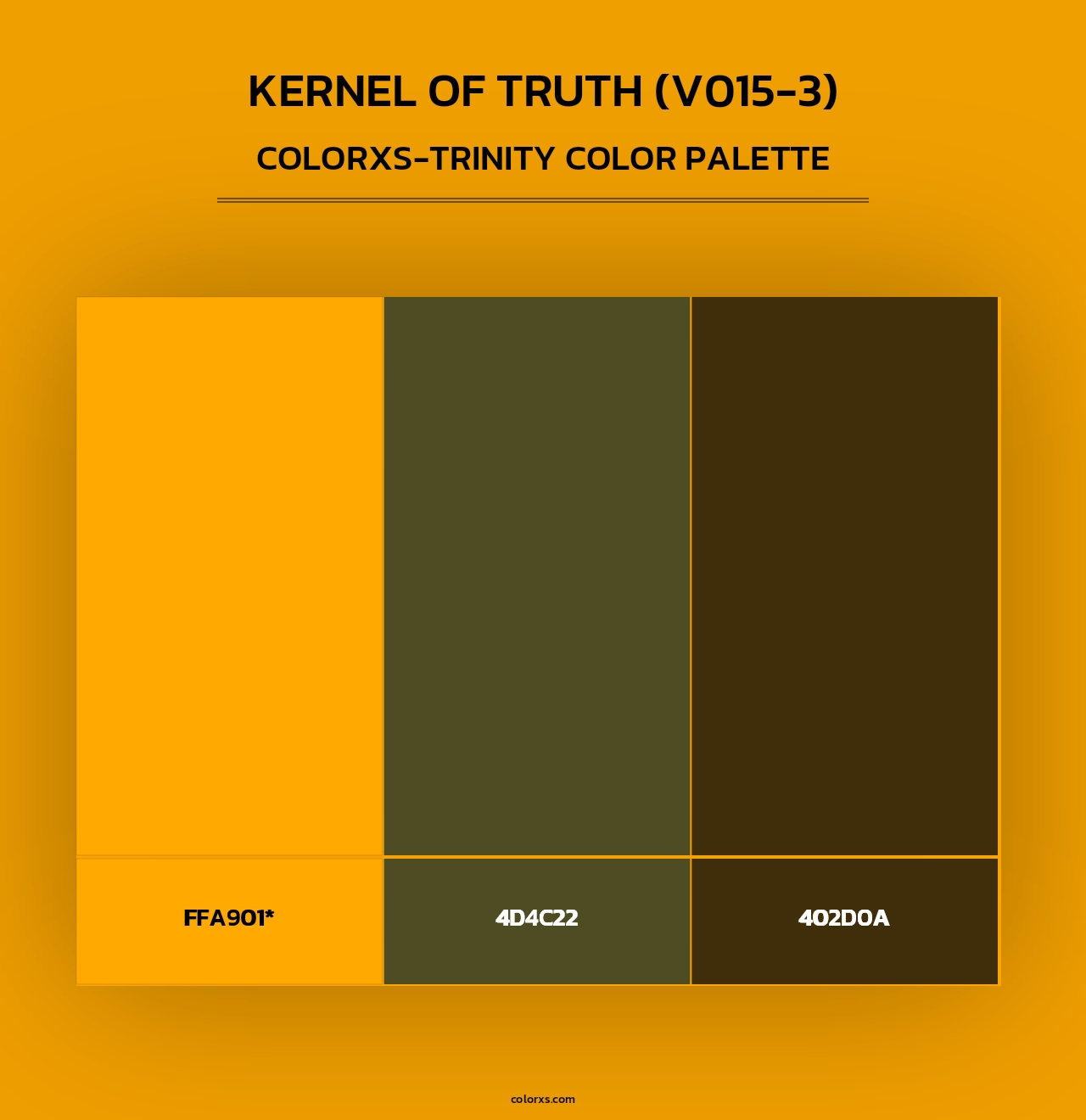 Kernel of Truth (V015-3) - Colorxs Trinity Palette