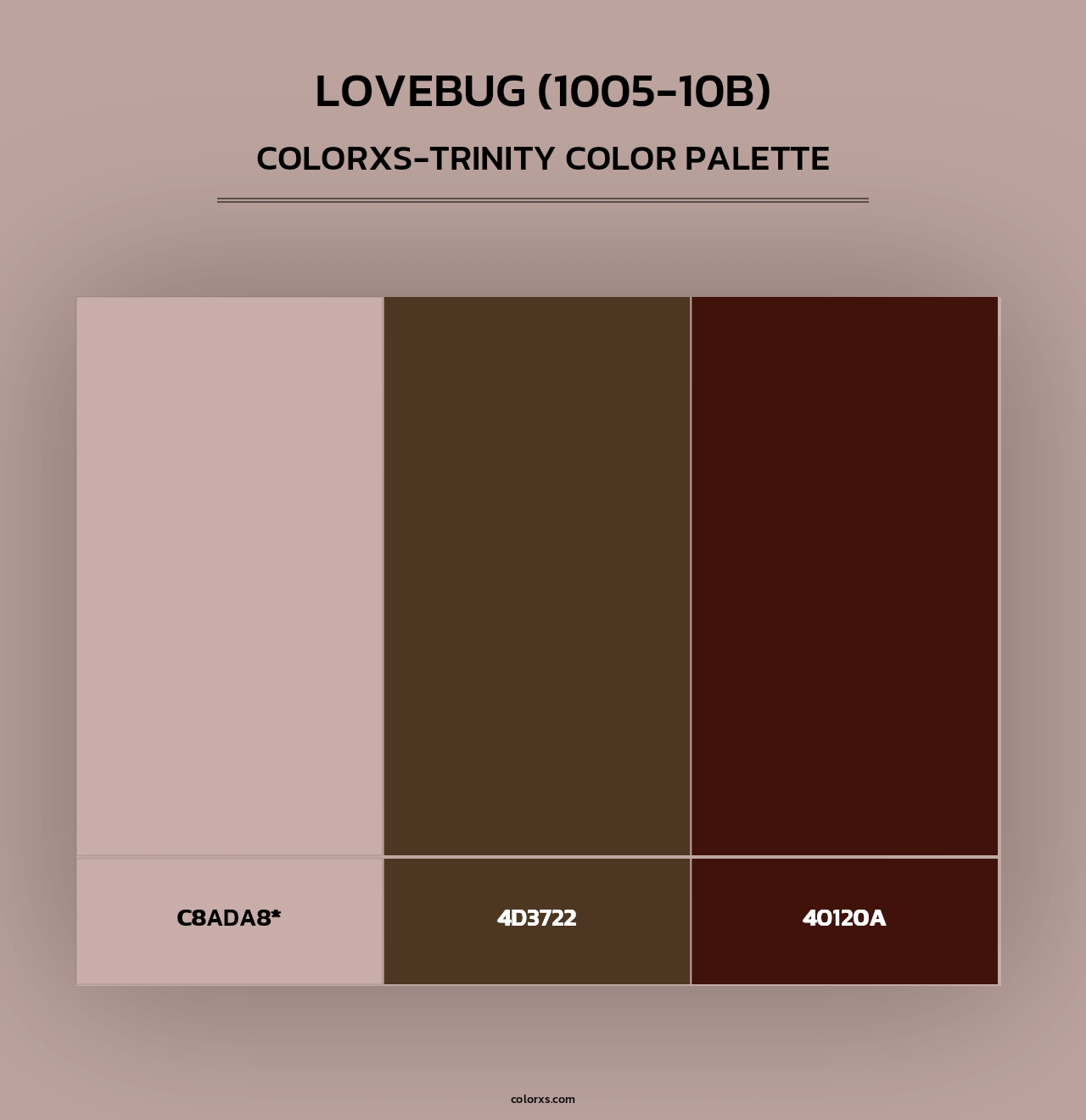 Lovebug (1005-10B) - Colorxs Trinity Palette