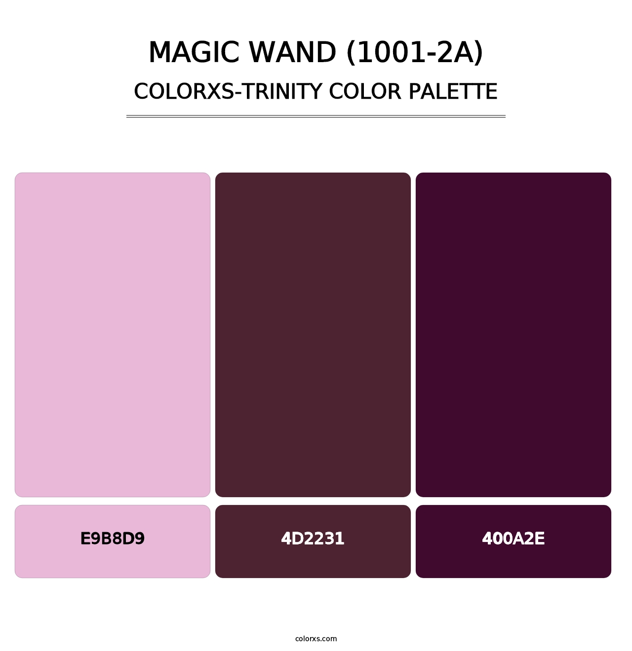 Magic Wand (1001-2A) - Colorxs Trinity Palette