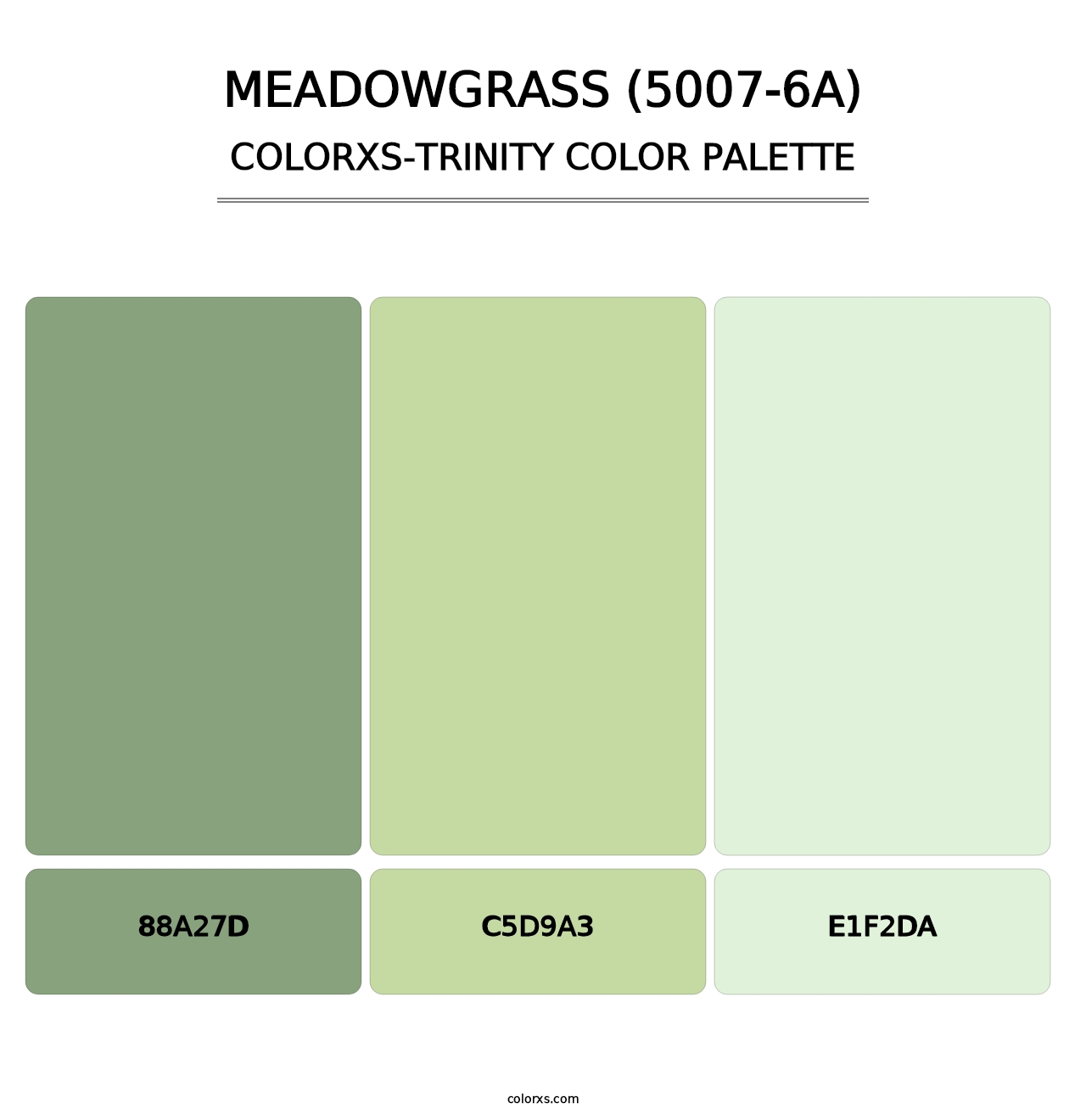 Meadowgrass (5007-6A) - Colorxs Trinity Palette