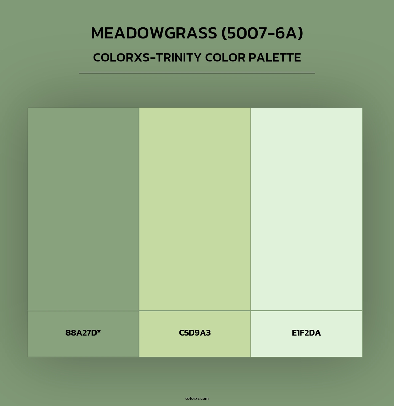 Meadowgrass (5007-6A) - Colorxs Trinity Palette