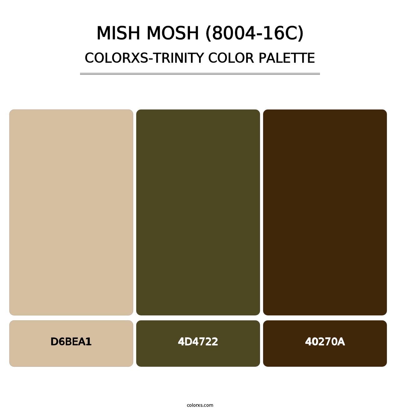 Mish Mosh (8004-16C) - Colorxs Trinity Palette