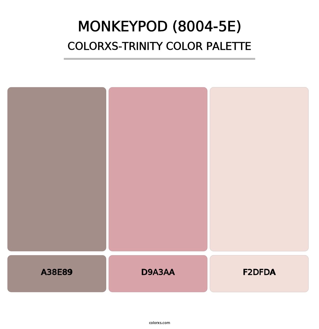 Monkeypod (8004-5E) - Colorxs Trinity Palette