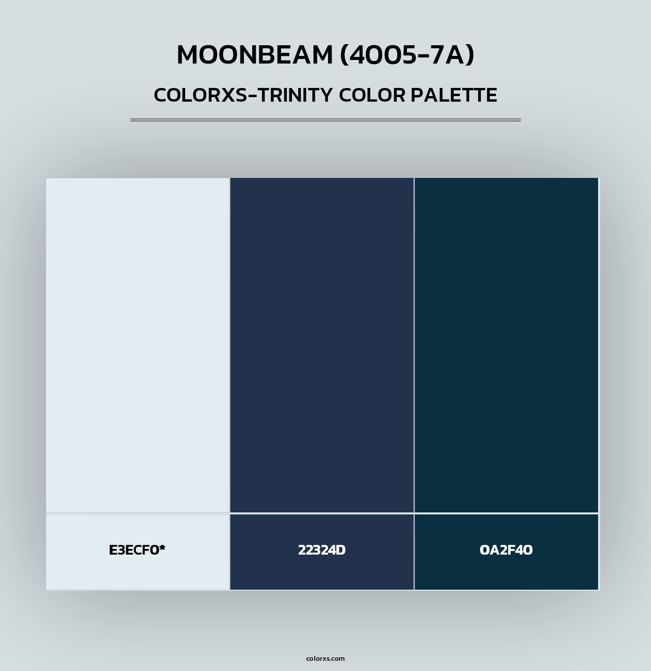 Moonbeam (4005-7A) - Colorxs Trinity Palette