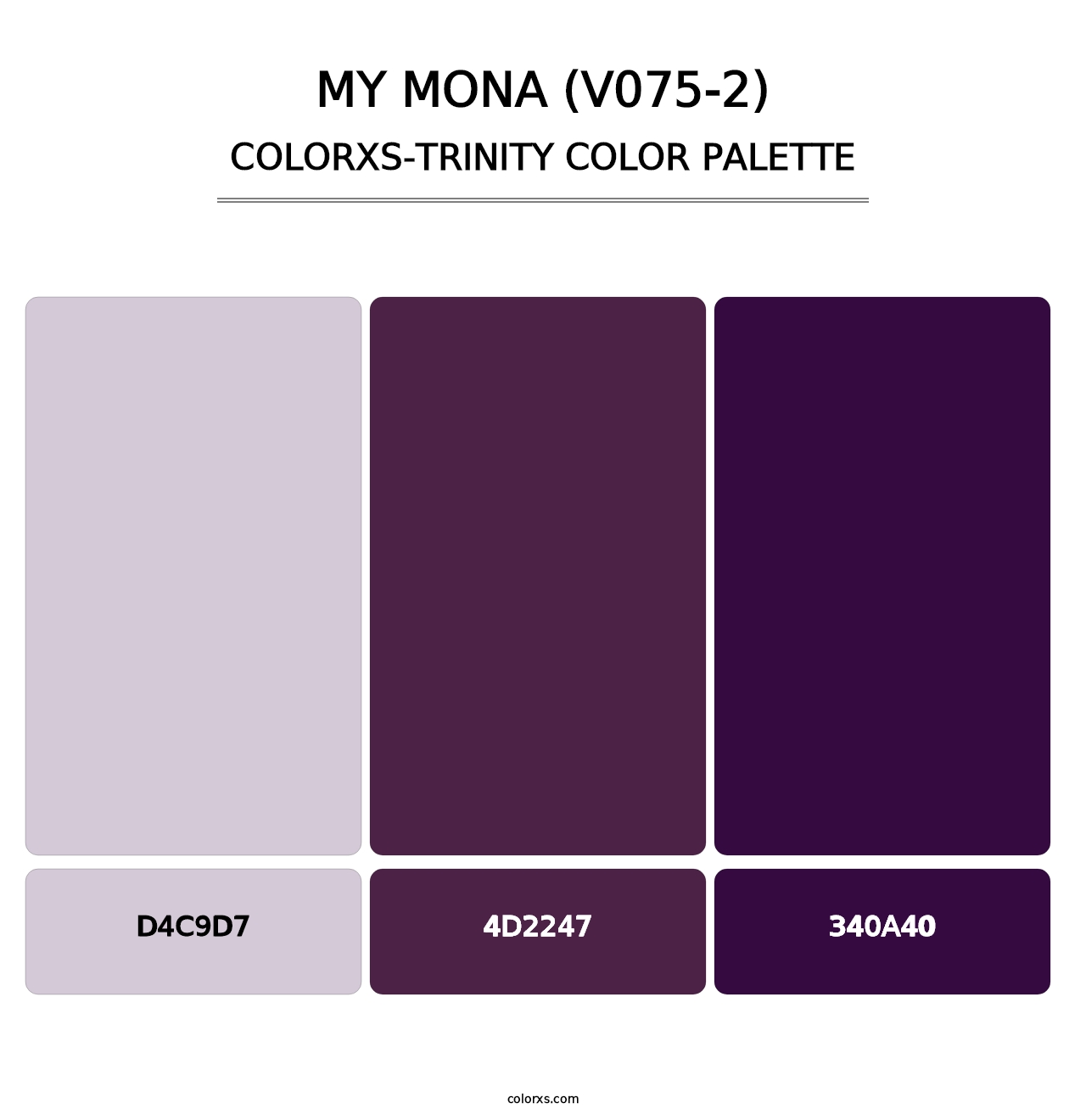 My Mona (V075-2) - Colorxs Trinity Palette
