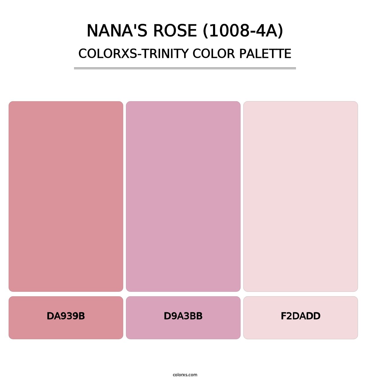 Nana's Rose (1008-4A) - Colorxs Trinity Palette