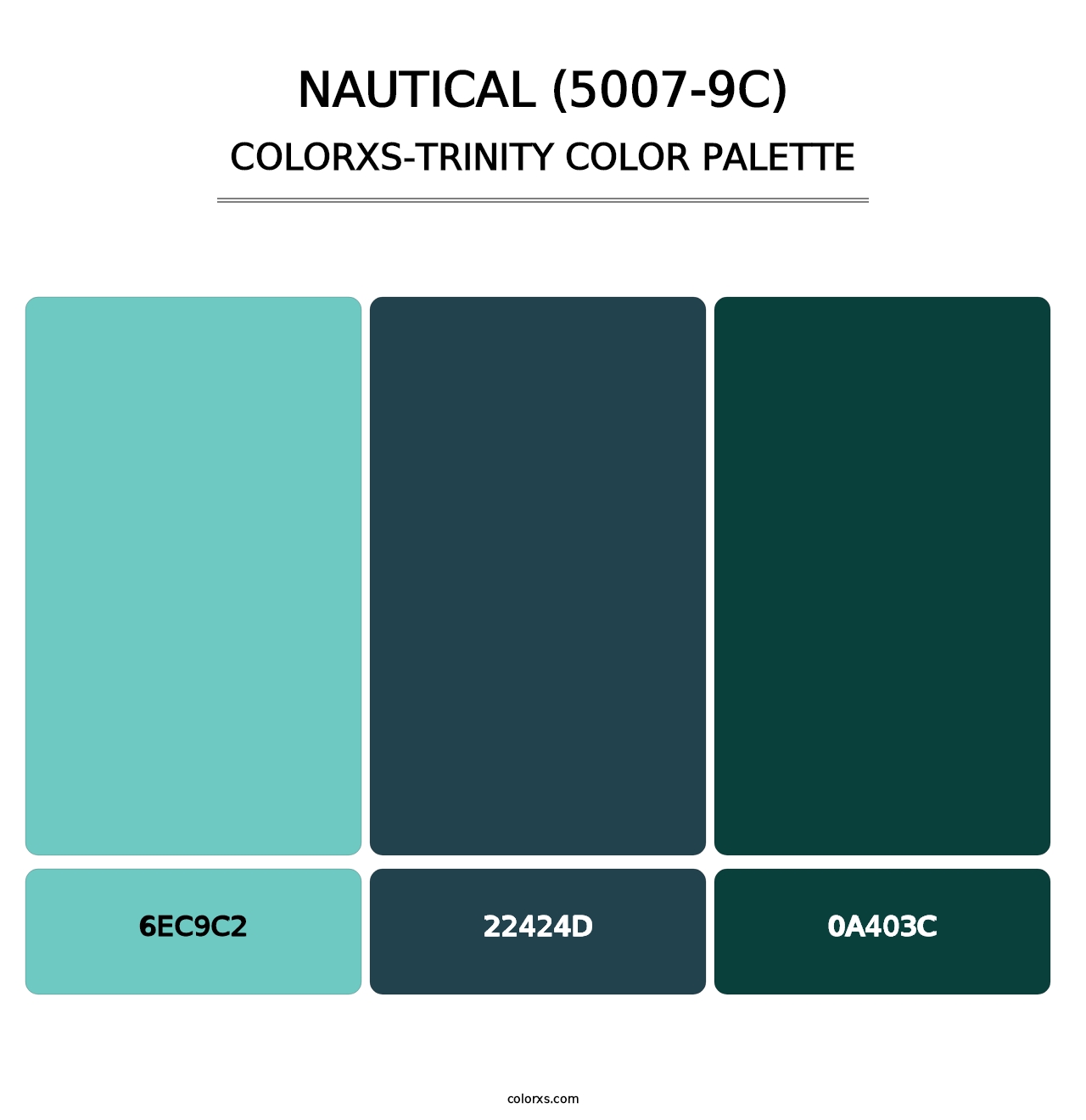 Nautical (5007-9C) - Colorxs Trinity Palette