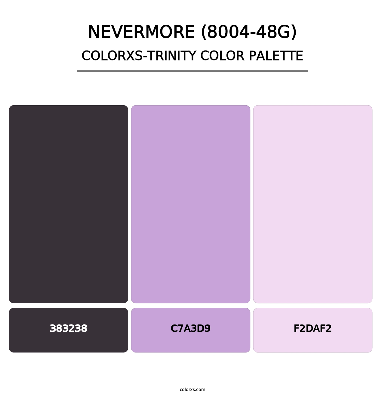 Nevermore (8004-48G) - Colorxs Trinity Palette