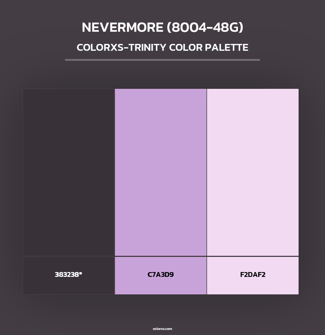 Nevermore (8004-48G) - Colorxs Trinity Palette
