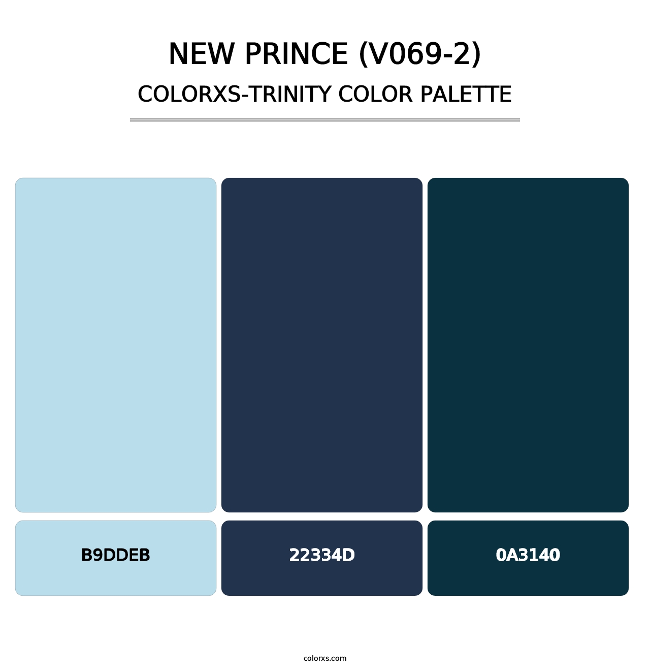 New Prince (V069-2) - Colorxs Trinity Palette