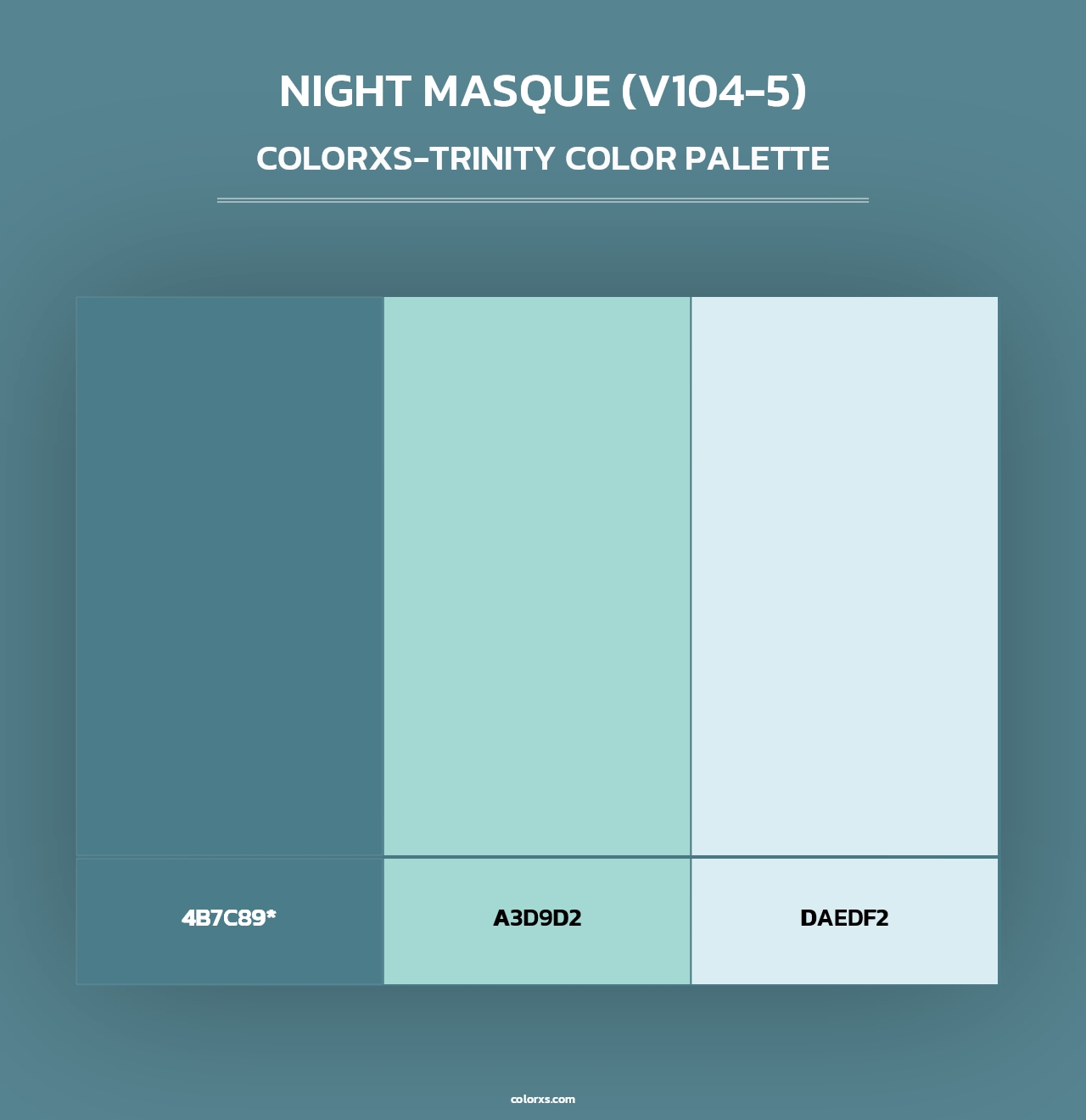 Night Masque (V104-5) - Colorxs Trinity Palette