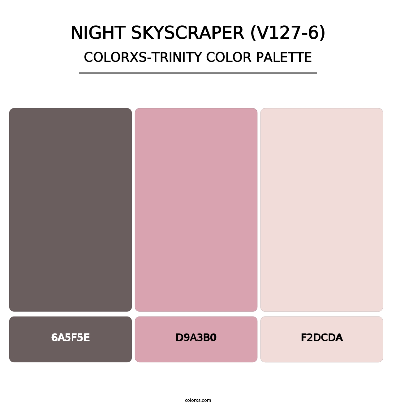 Night Skyscraper (V127-6) - Colorxs Trinity Palette