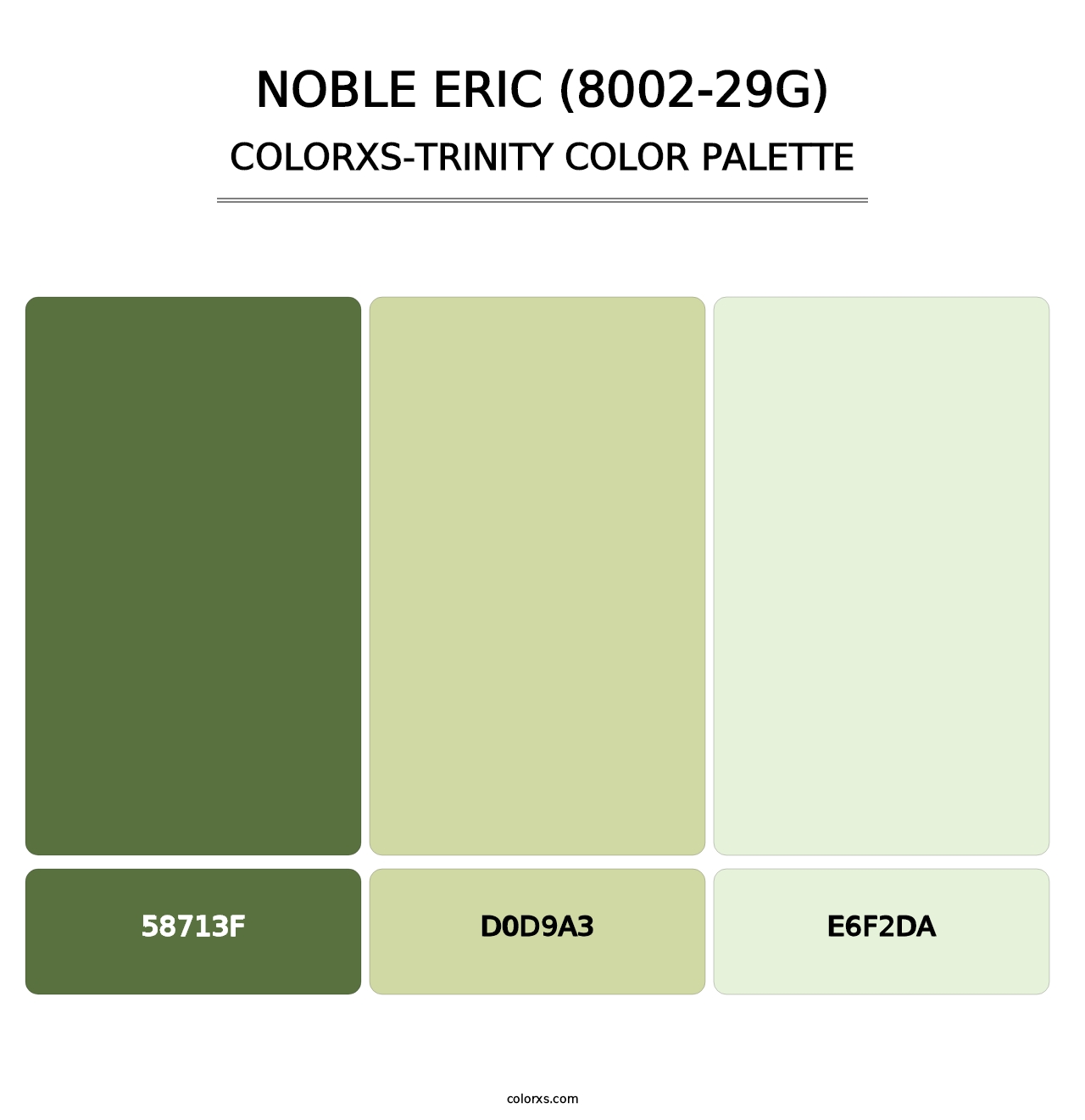Noble Eric (8002-29G) - Colorxs Trinity Palette